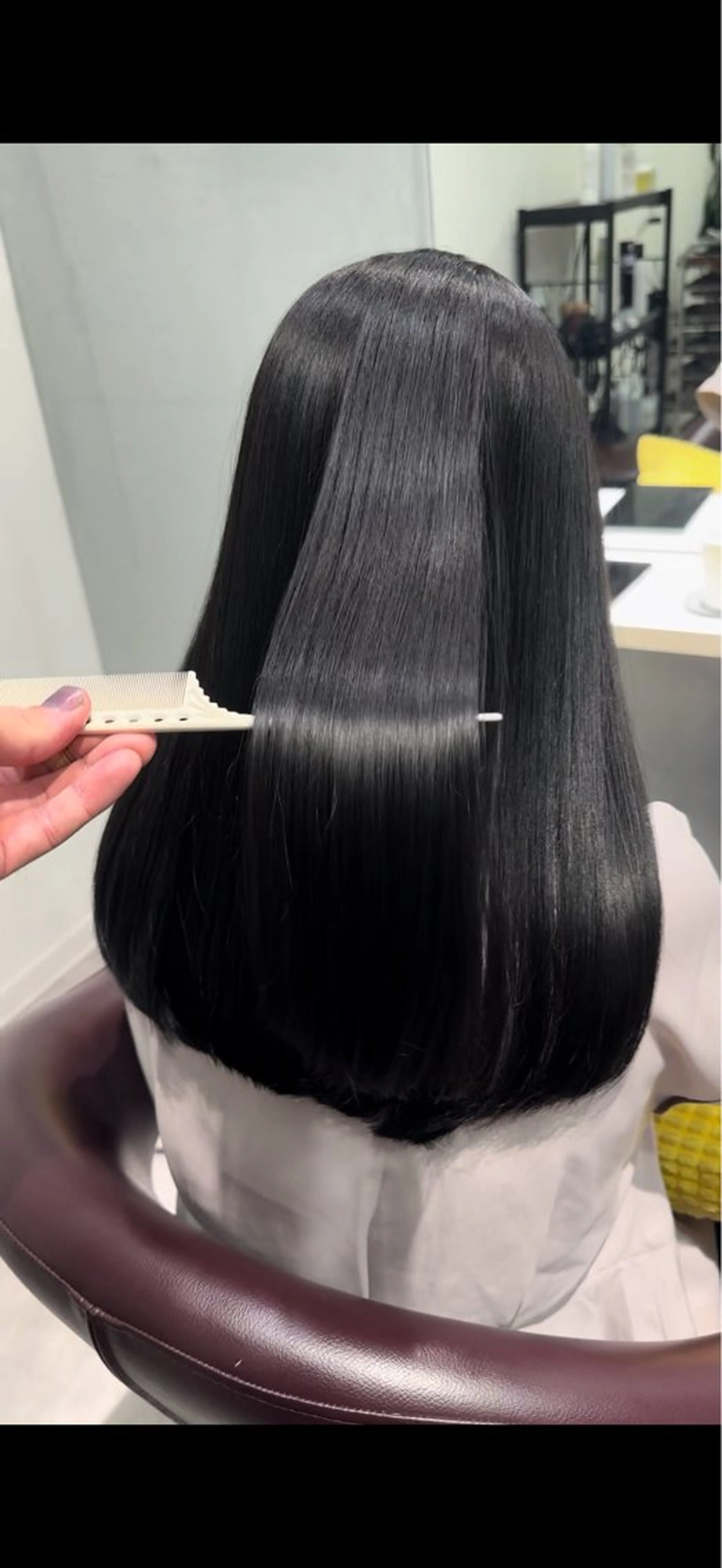 セミロング 添田 拓哉のヘアスタイル