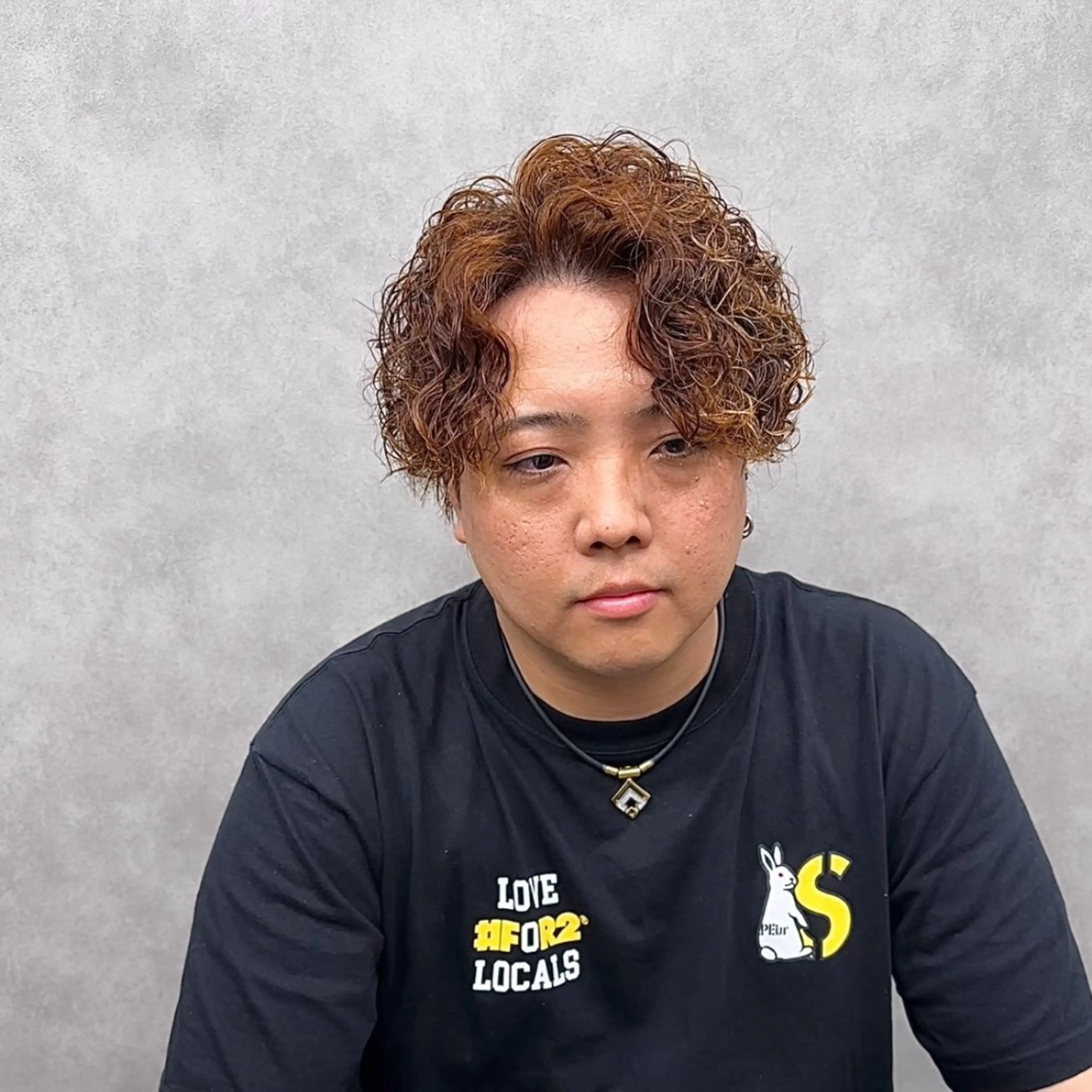 パーマ メンズ メンズパーマ スパイラルパーマ パーマ 1st.hair salon所属・メンズ特化型美容師 KAITOのヘアスタイル