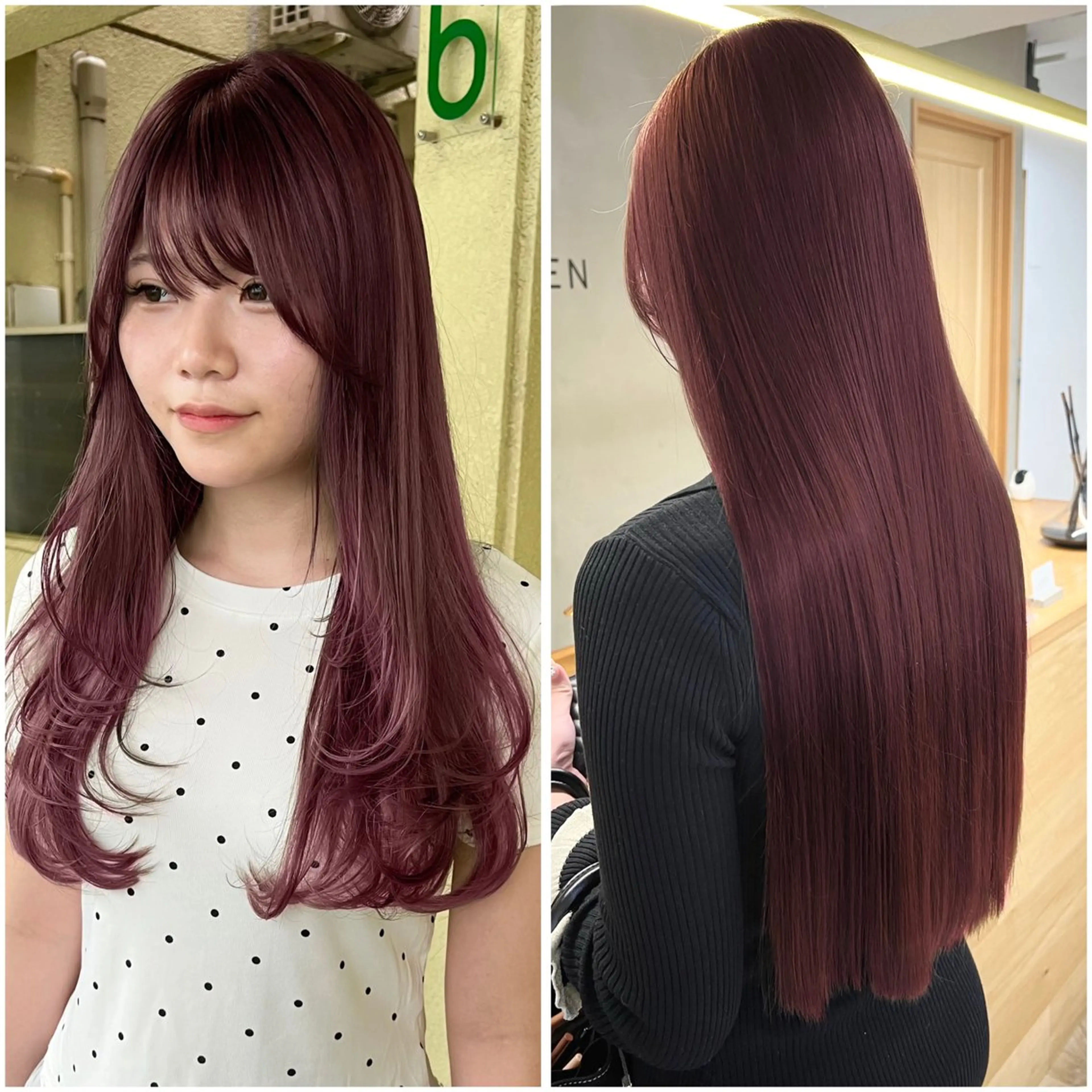 ロング カラー 透明感カラー カット ヘアカラー トリートメント レイヤーカット/暖色 カラー/mao🎀のヘアスタイル