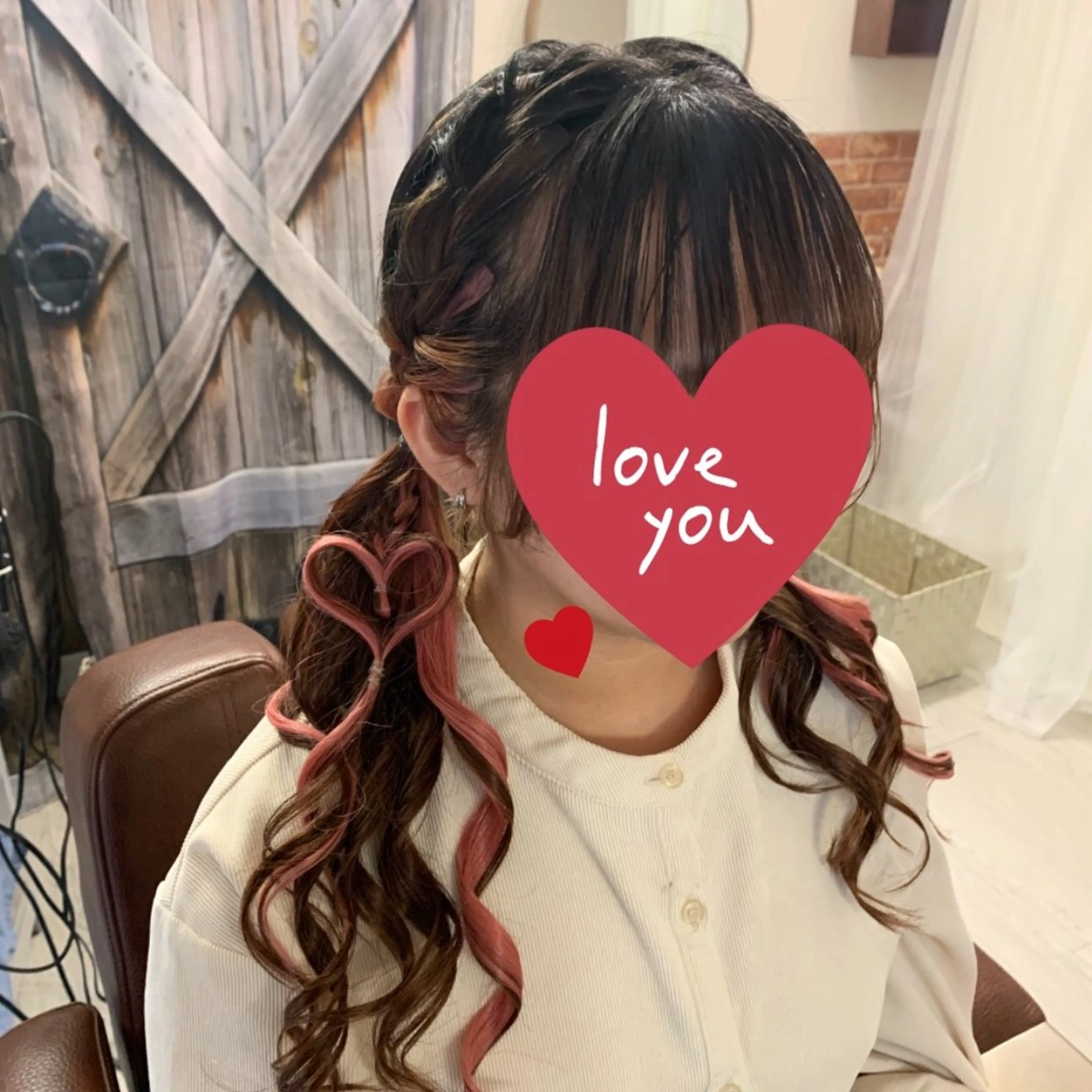 ヘアアレンジ a moのヘアスタイル