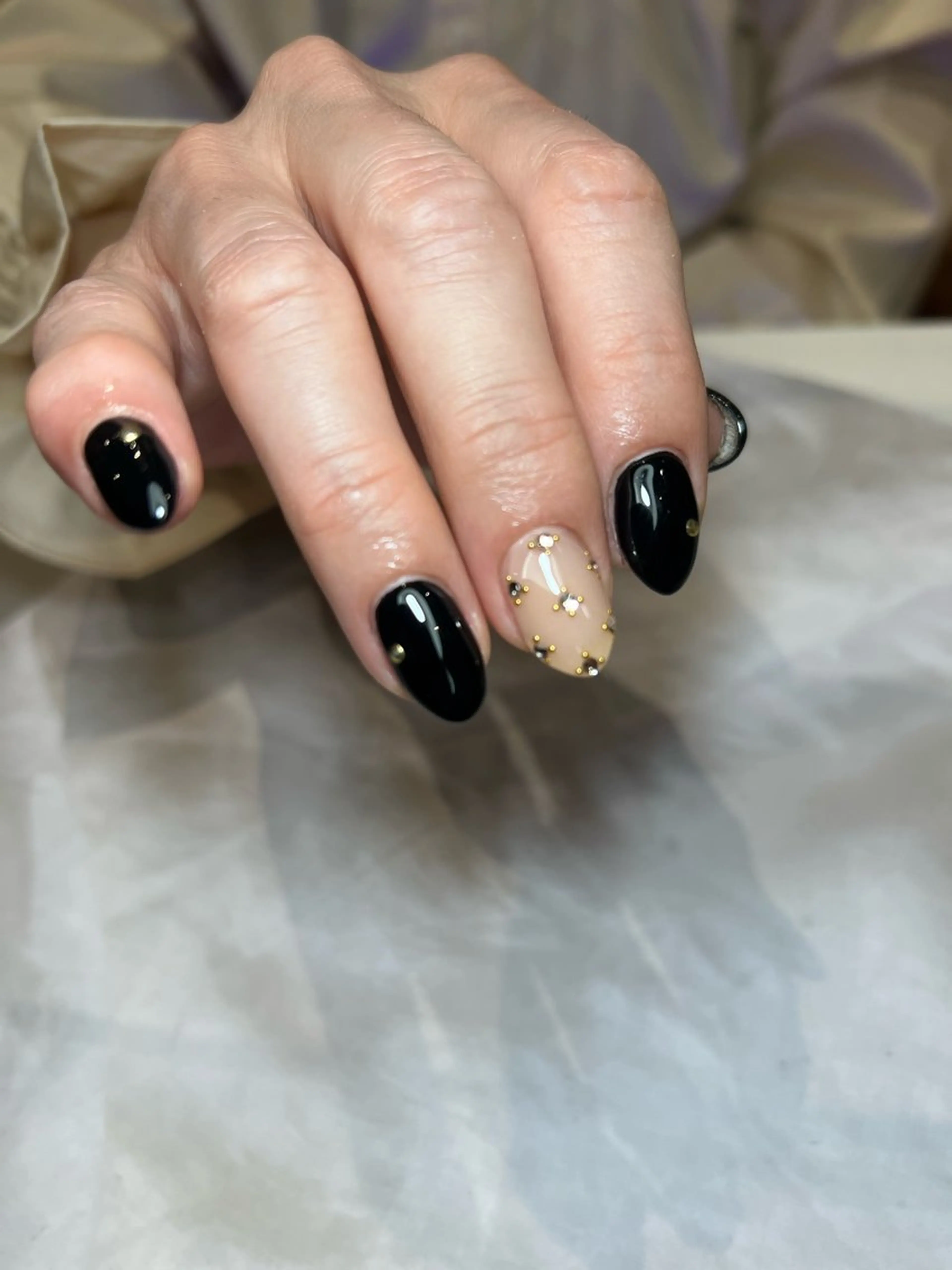 ネイル hair&make EARTH coiffure beaute 龍ケ崎店所属・神嵜 明日香のネイルデザイン