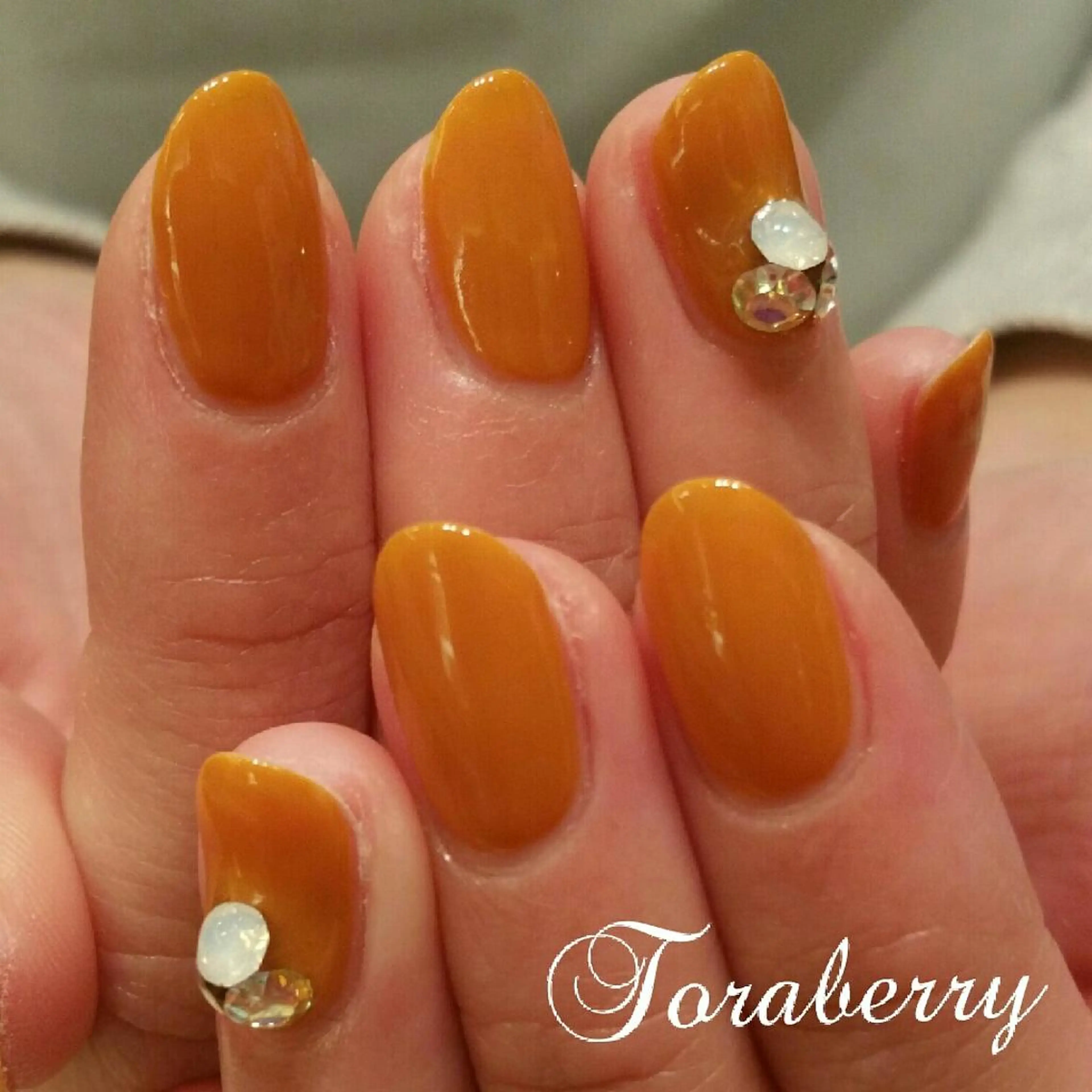 ネイル ワンカラーネイル ネイリスト なつみのネイルデザイン