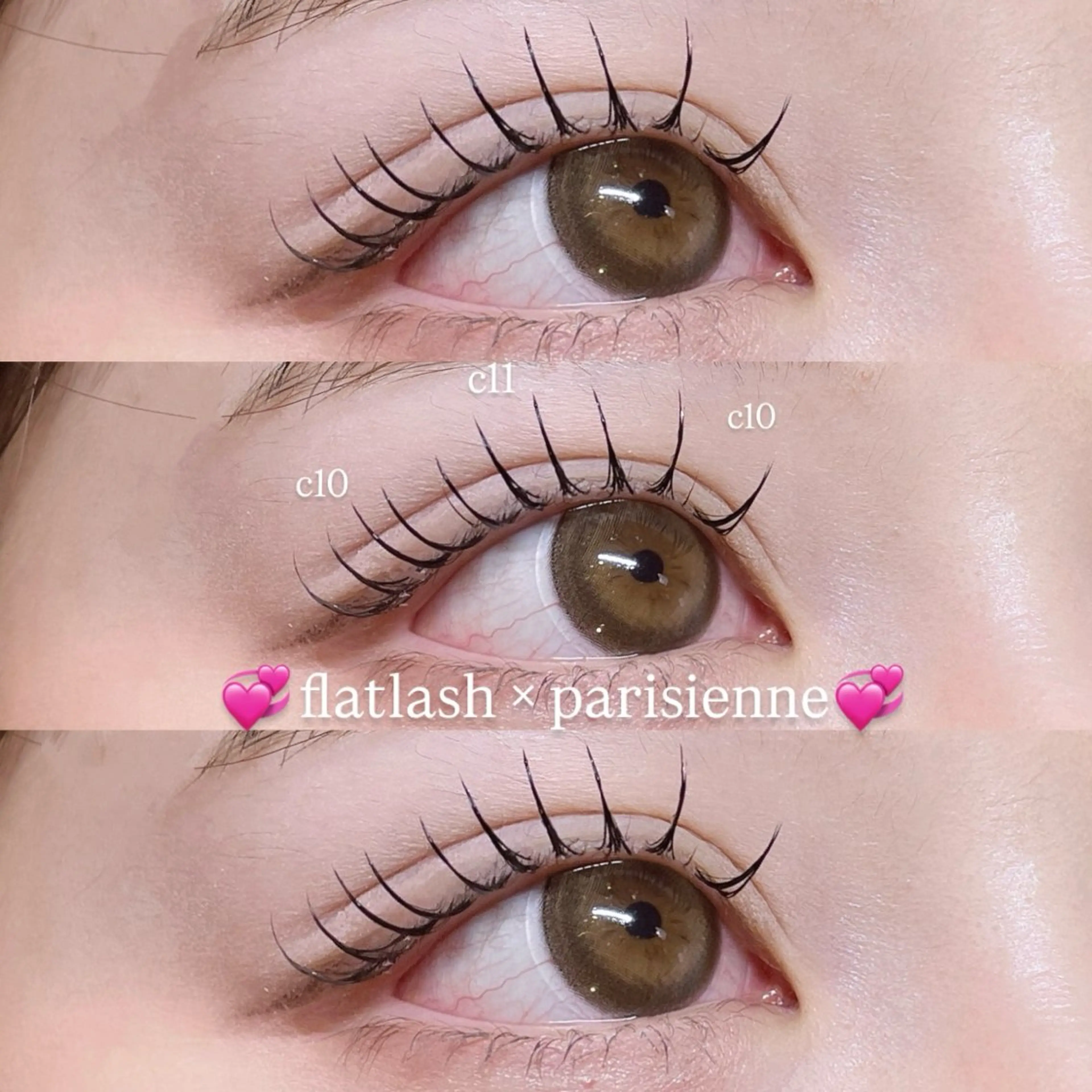 マツエク・マツパ マツエク Mell Yuuna ♡パリエク /束感のマツエク・マツパデザイン