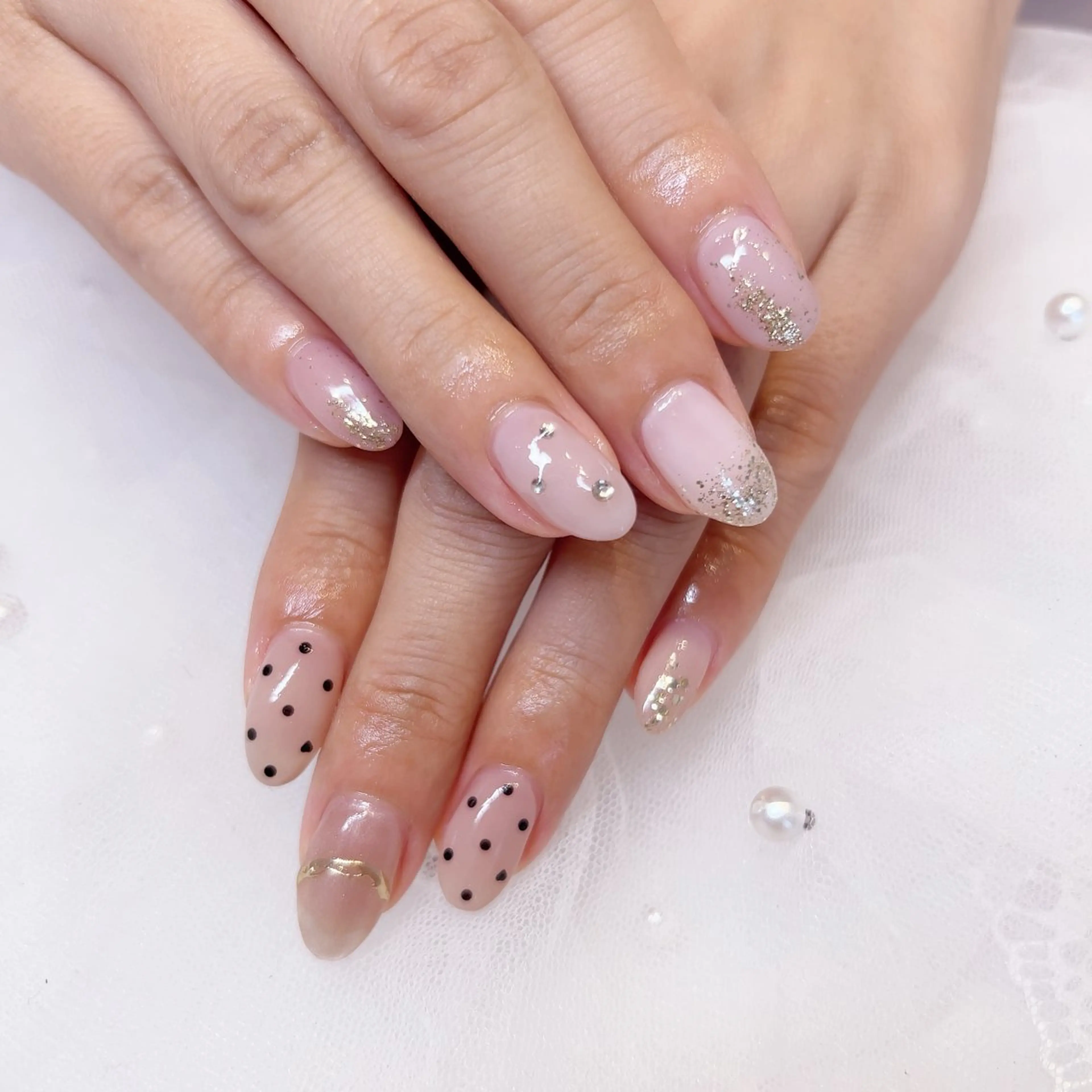 ネイル ハンドネイル nail salon pearのネイルデザイン