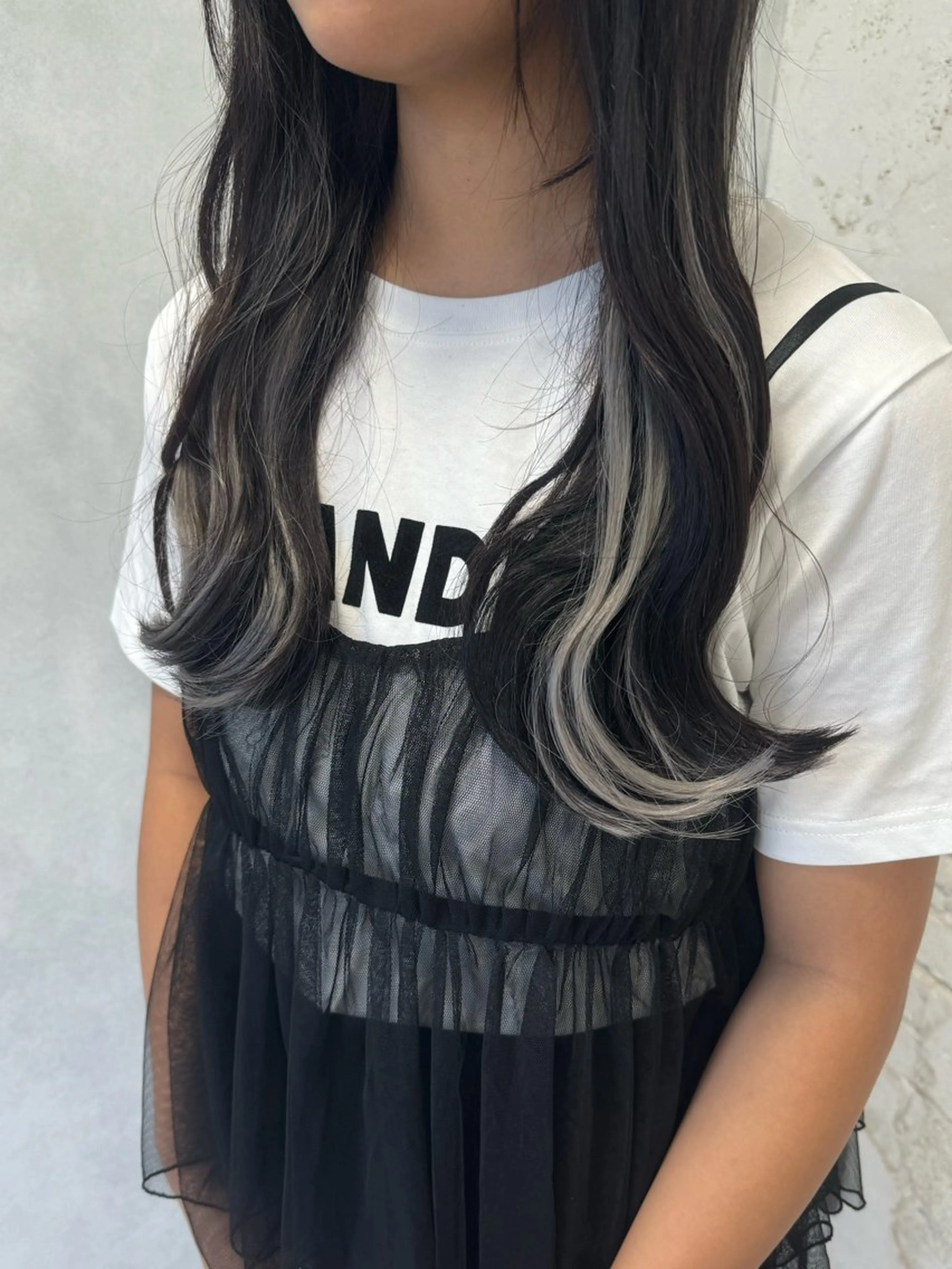 セミロング エクステ 👑LUNTY RINA👑のヘアスタイル