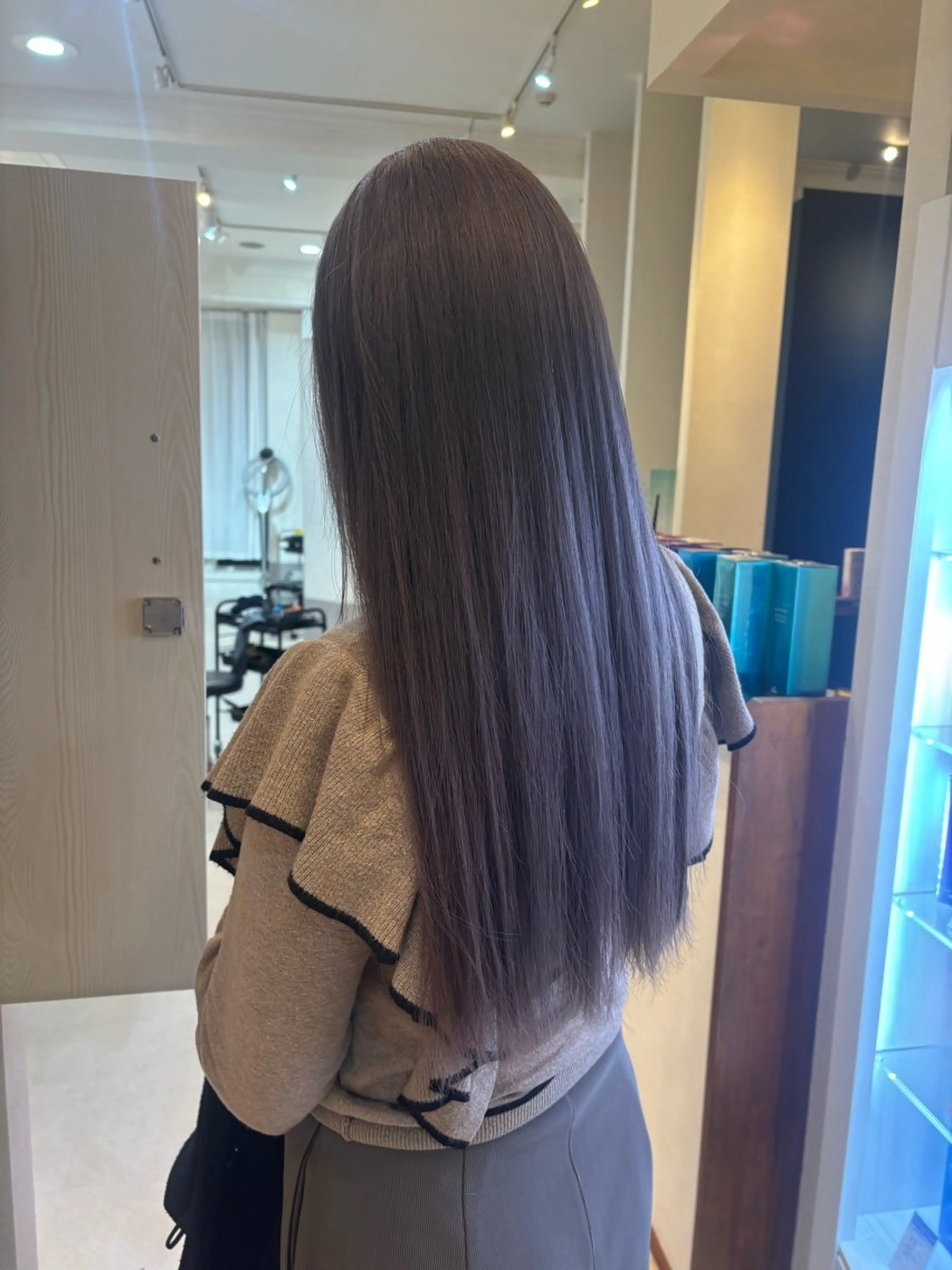 ロング ヘアカラー Aujua認定サロン Chikaのヘアスタイル