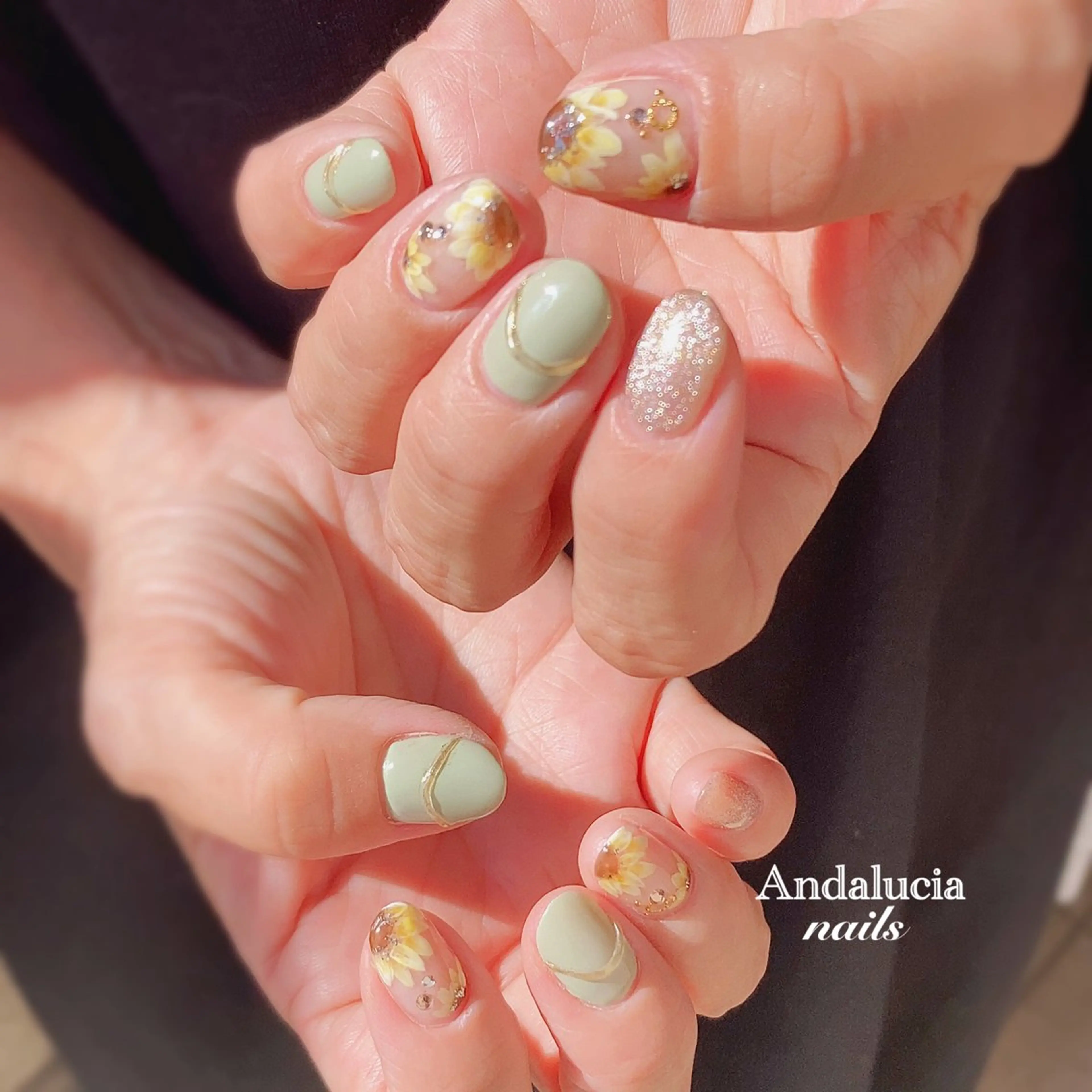 ネイル ハンドネイル Andalucia nailsのネイルデザイン