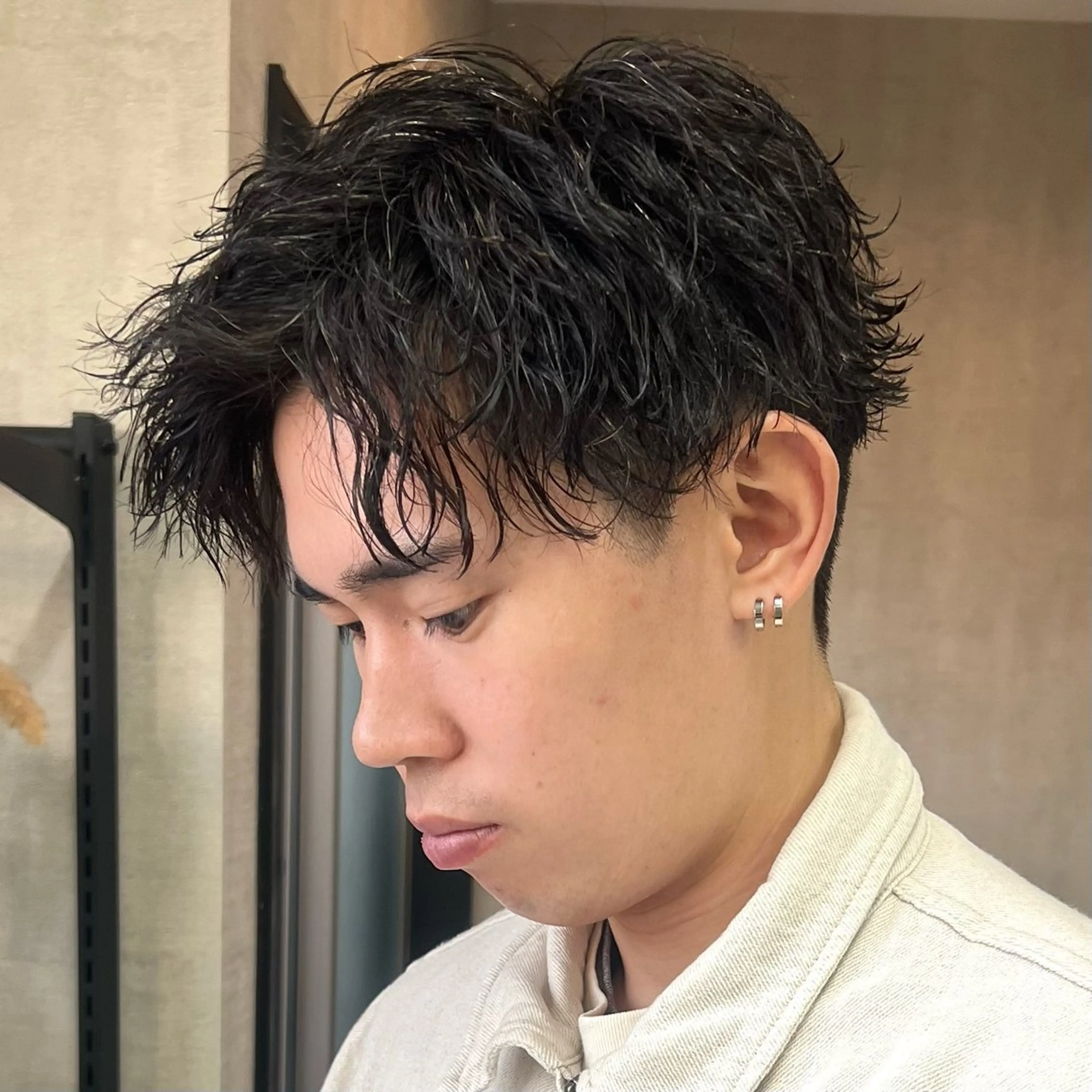 パーマ メンズ カット パーマ 💡似合わせのプロ 💡takutoのヘアスタイル