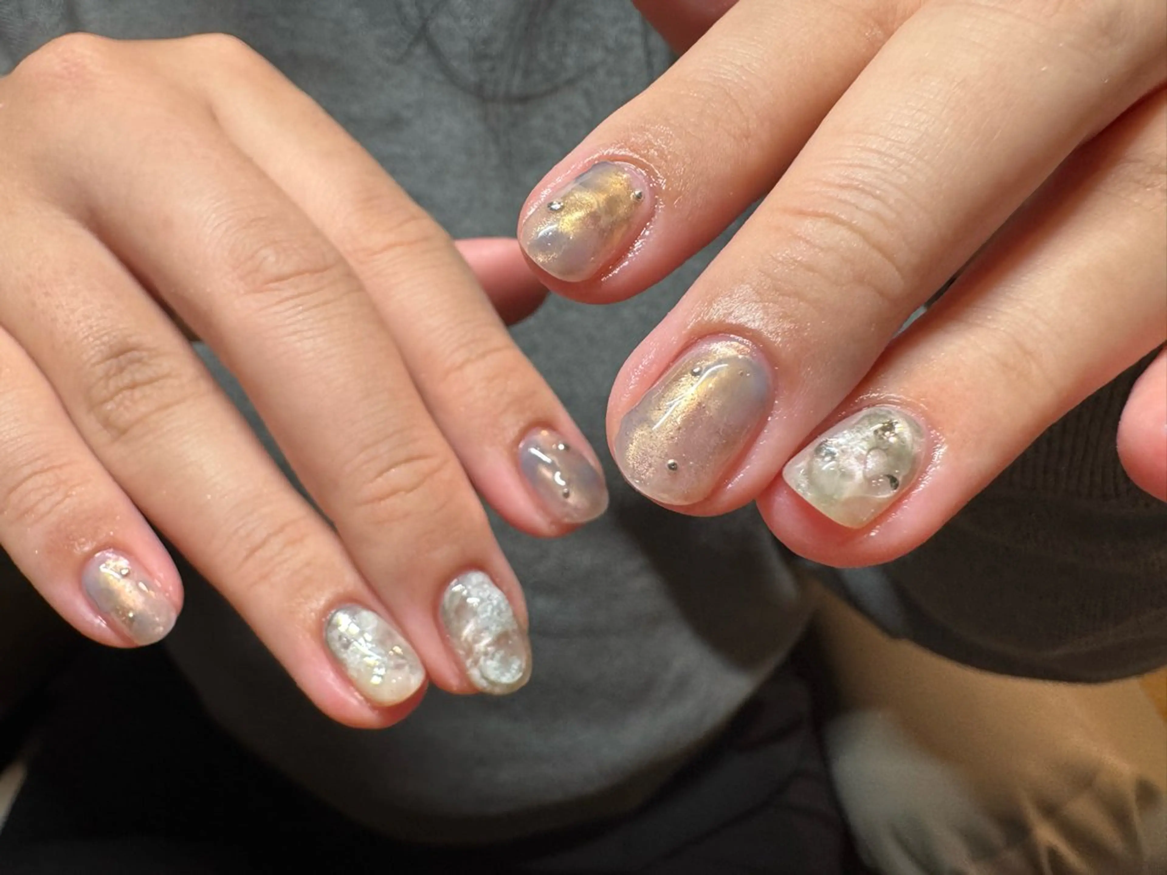 ネイル ニュアンスネイル ハンドネイル tsumeasobi所属・tsumeasobi 🪬macoのネイルデザイン