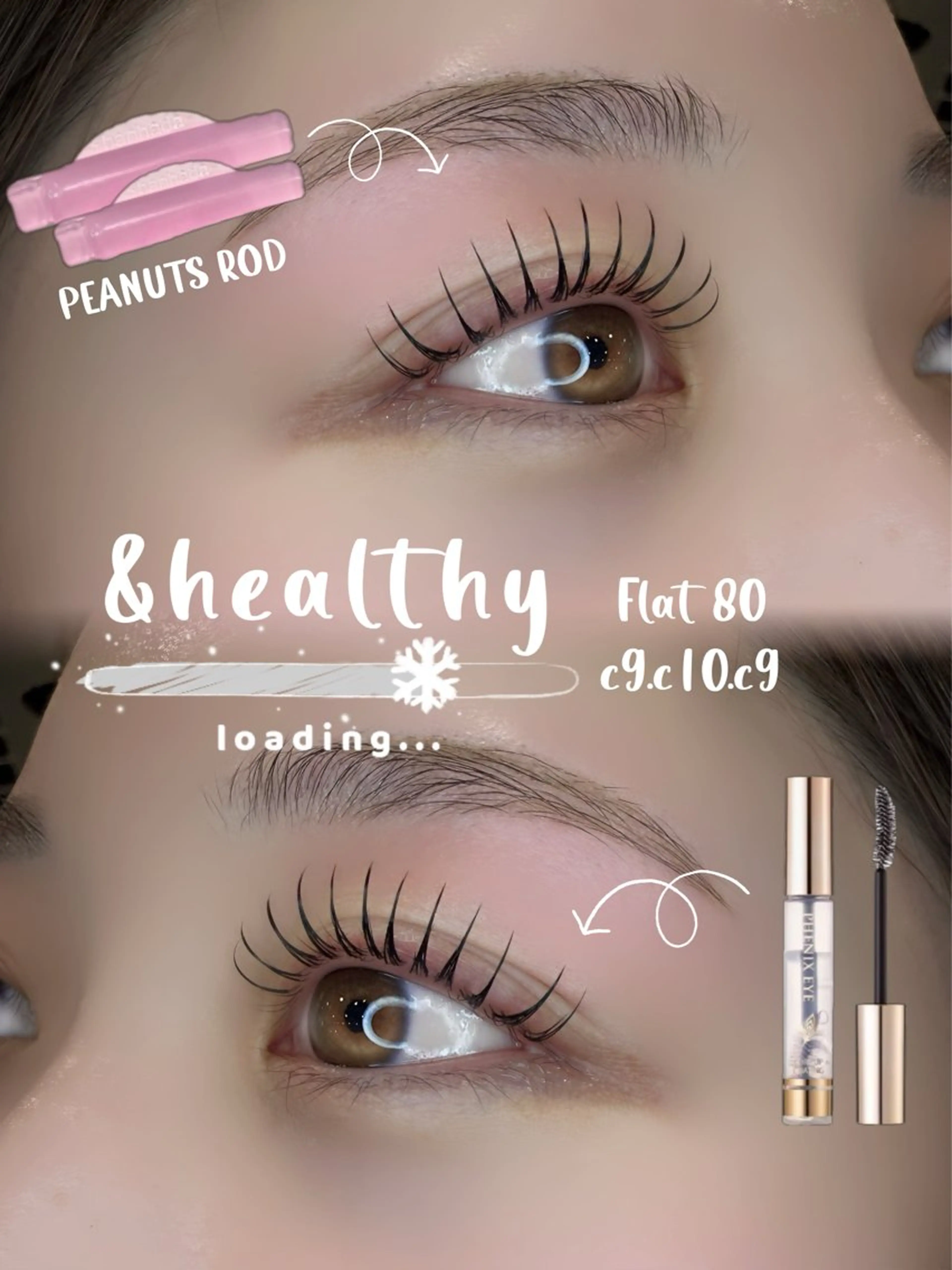 マツエク・マツパ マツパ Iwasaki Nene☾店長のマツエク・マツパデザイン