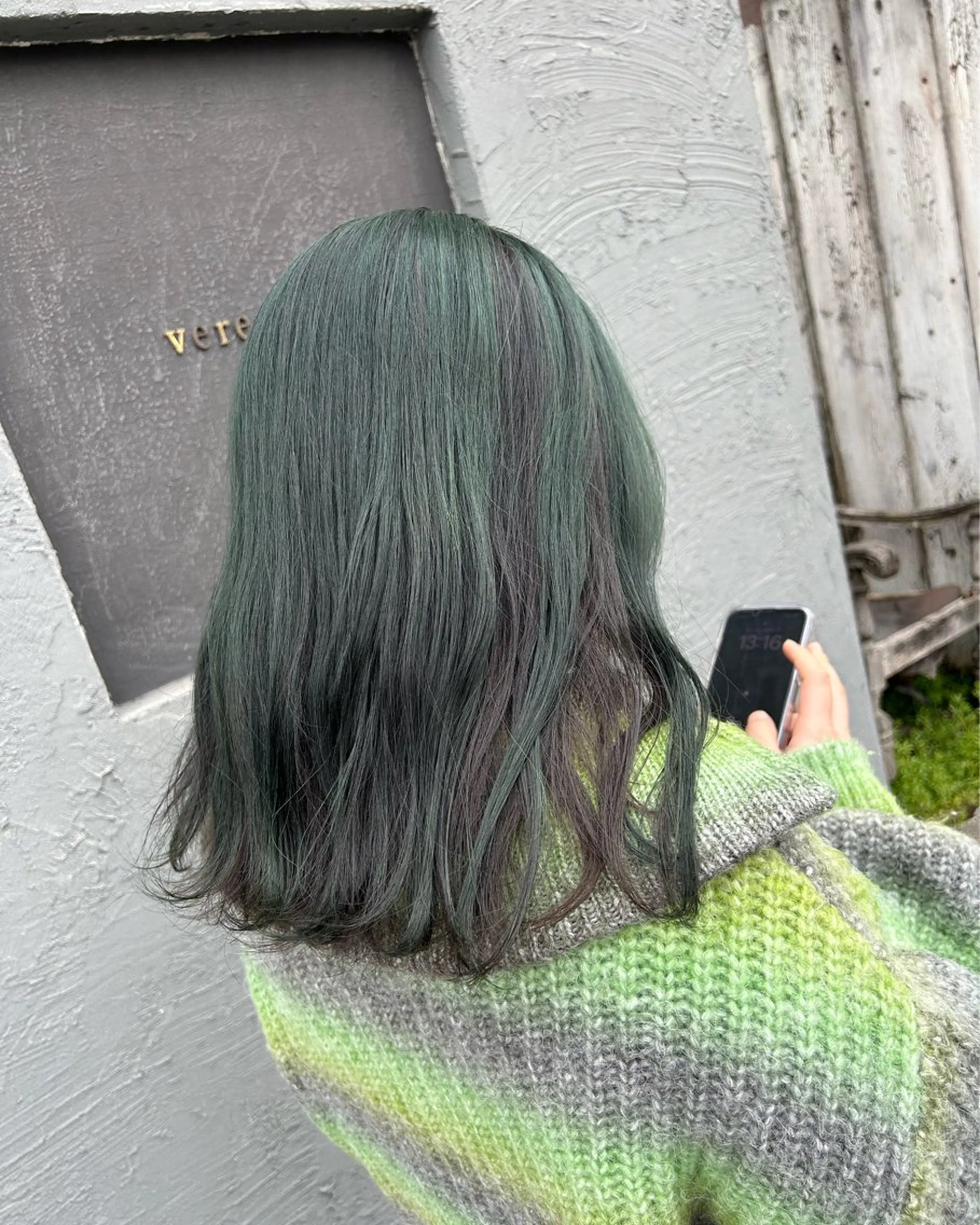 ミディアム カラー ヘアカラー トリートメント 馬場 瑞穂のヘアスタイル