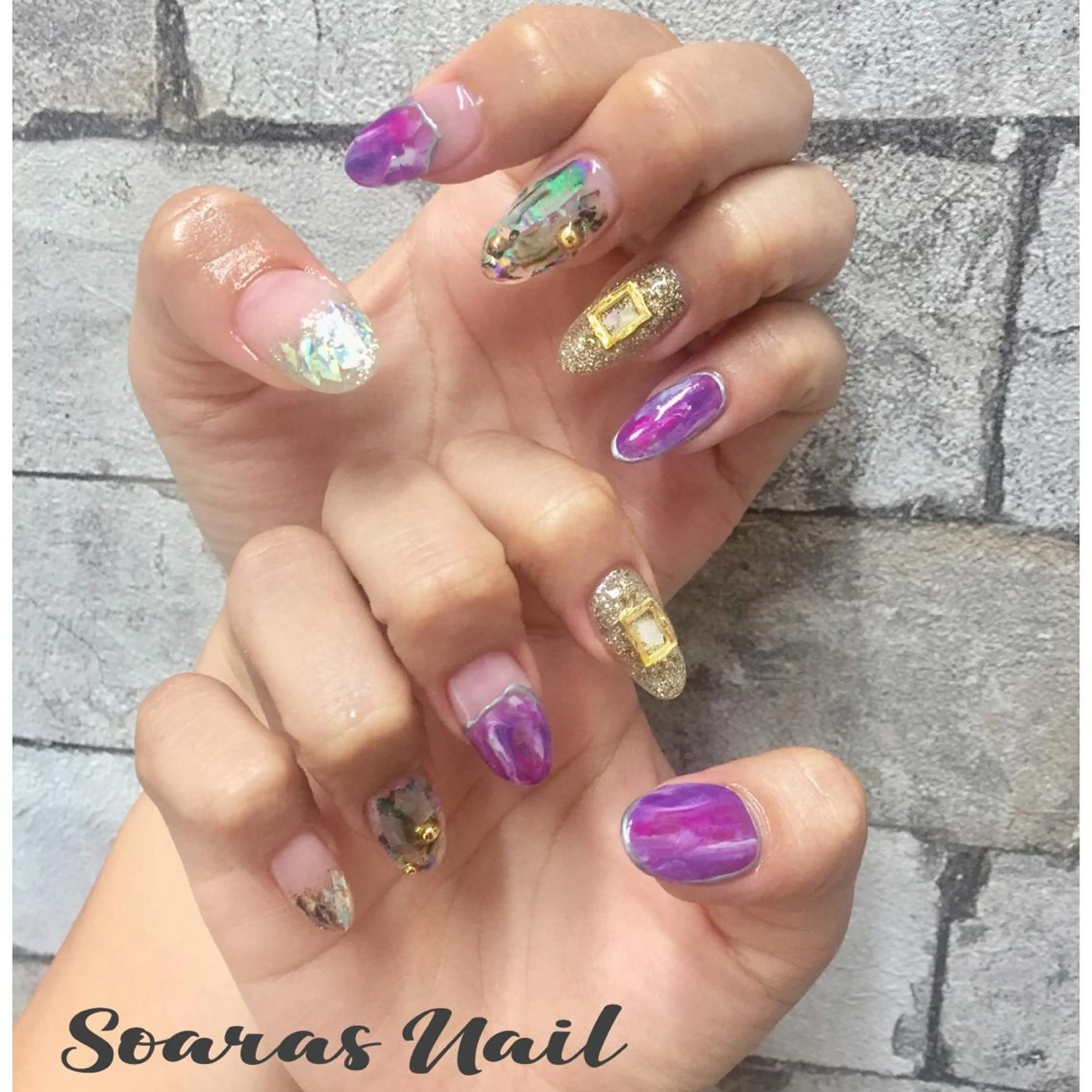 ネイル ハンドネイル soaras nailのネイルデザイン