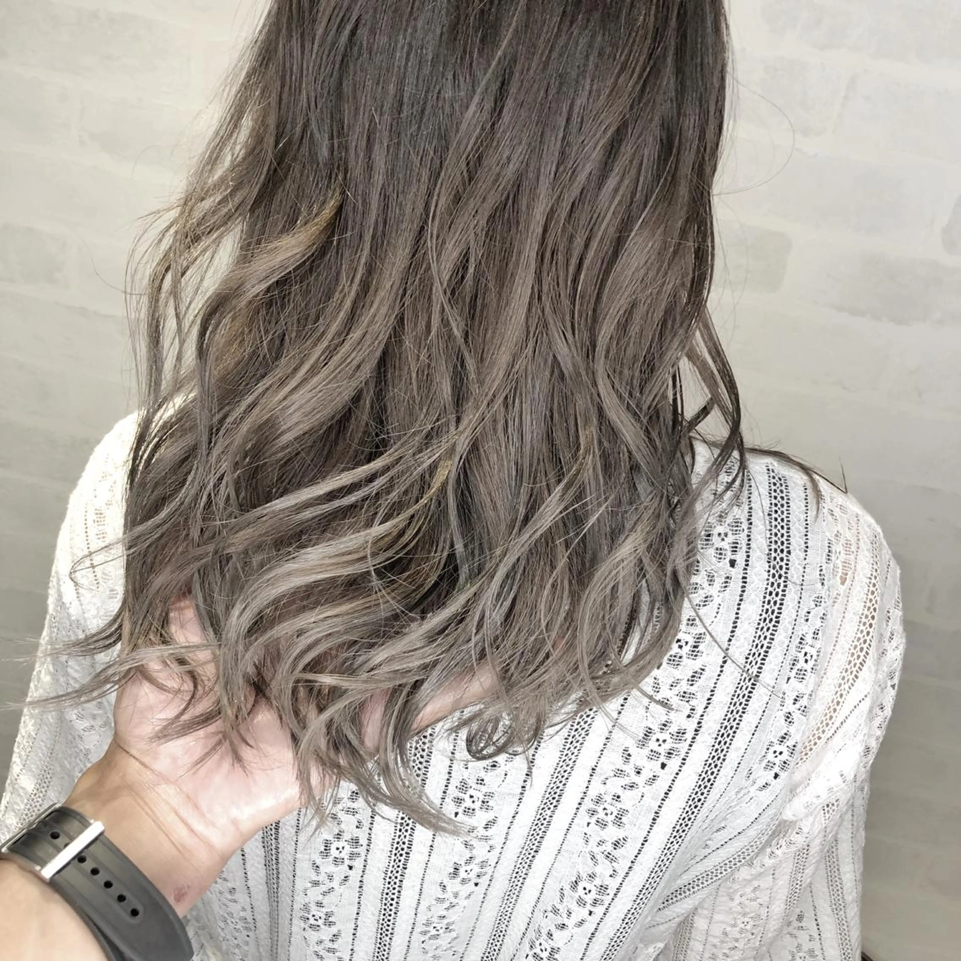 ミディアム カラー 北川 大輔のヘアスタイル