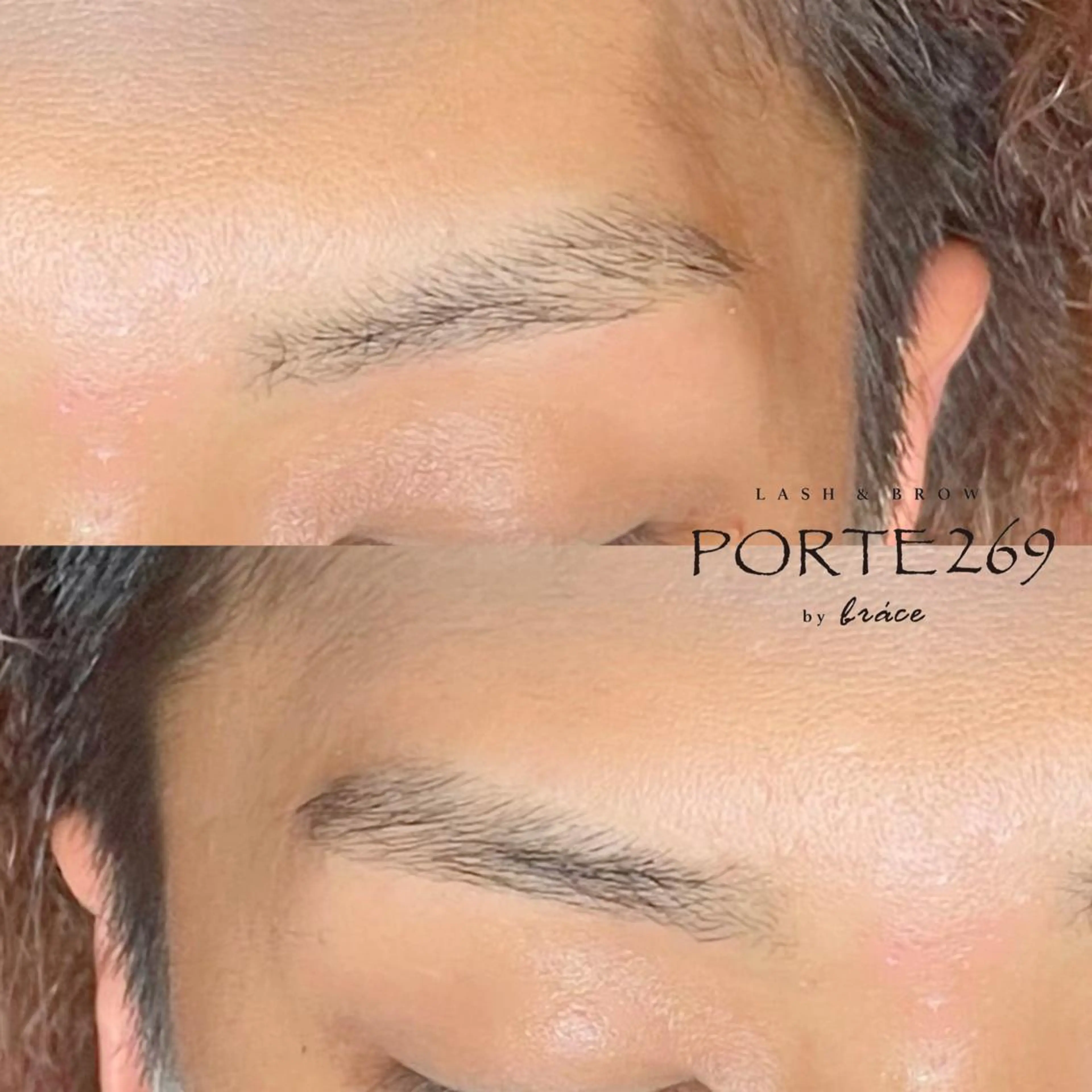 メンズ アイブロウ Lash&brow PORTE269布施店所属・brace 竹田愛海のエステ・リラクイメージ