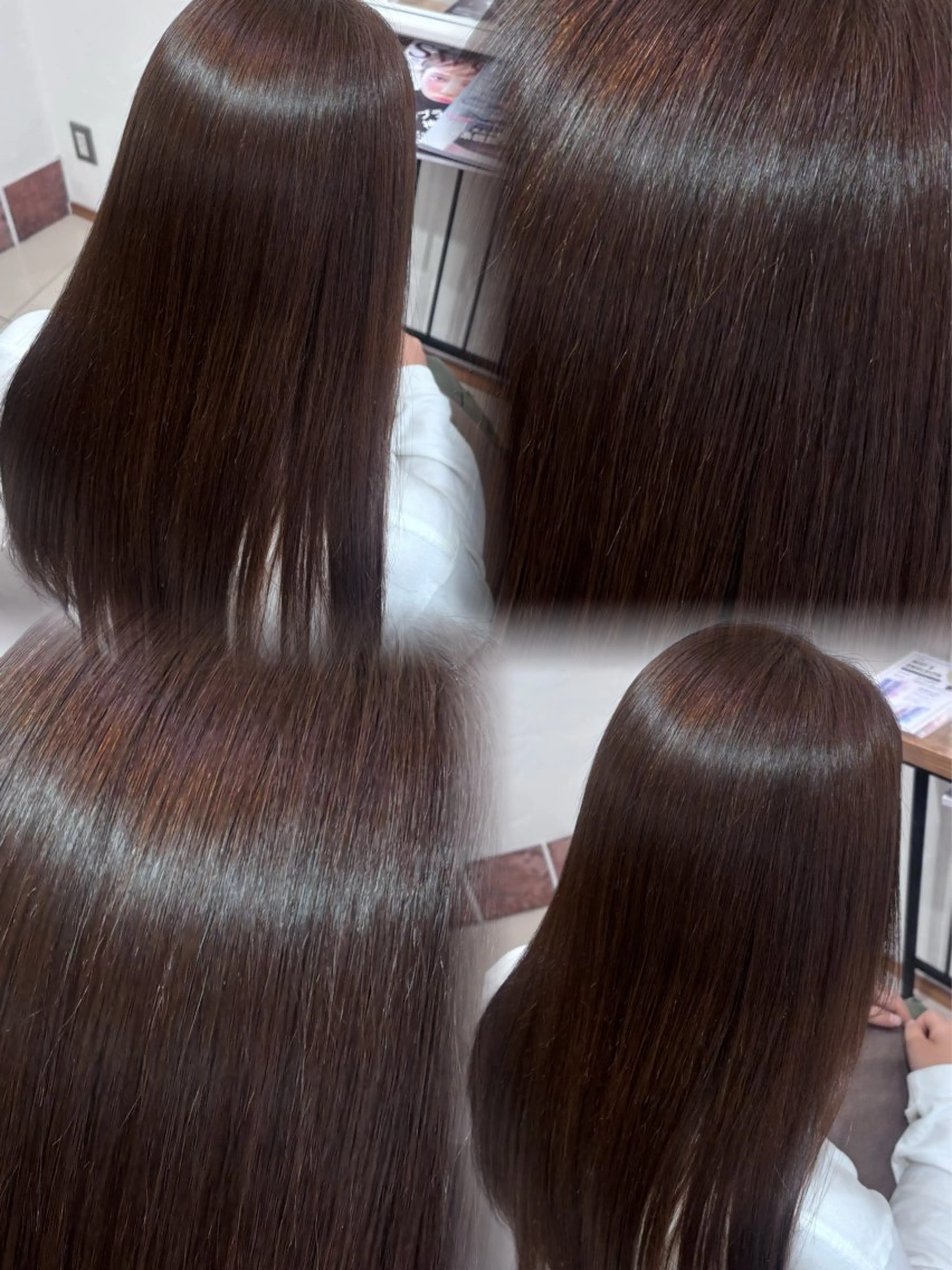 ロング ヘアカラー 井上 昴のヘアスタイル