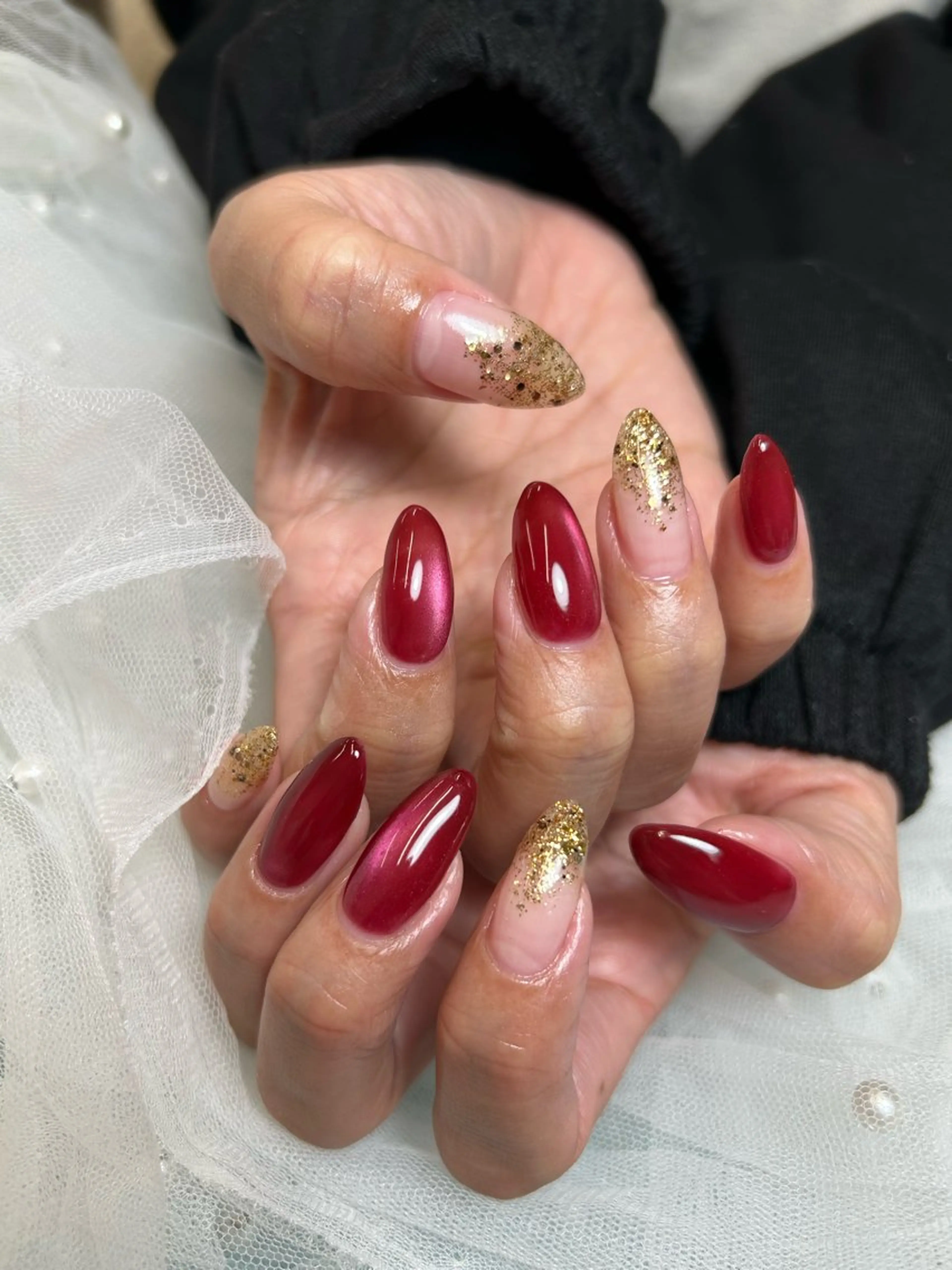 ネイル takara nail所属・takara射水高岡 マグネット韓国ポップのネイルデザイン