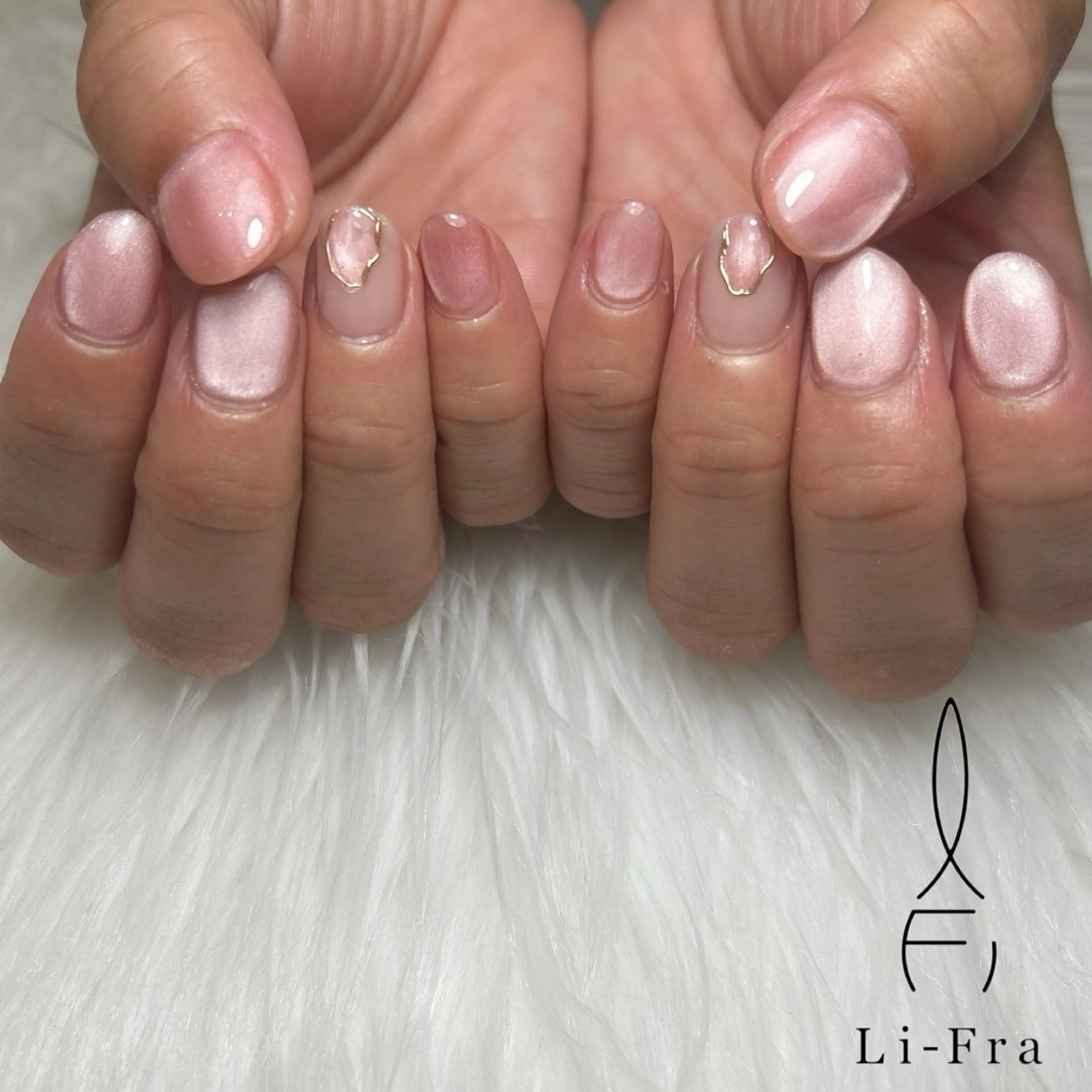 ネイル ハンドネイル lifra MANAKAのネイルデザイン