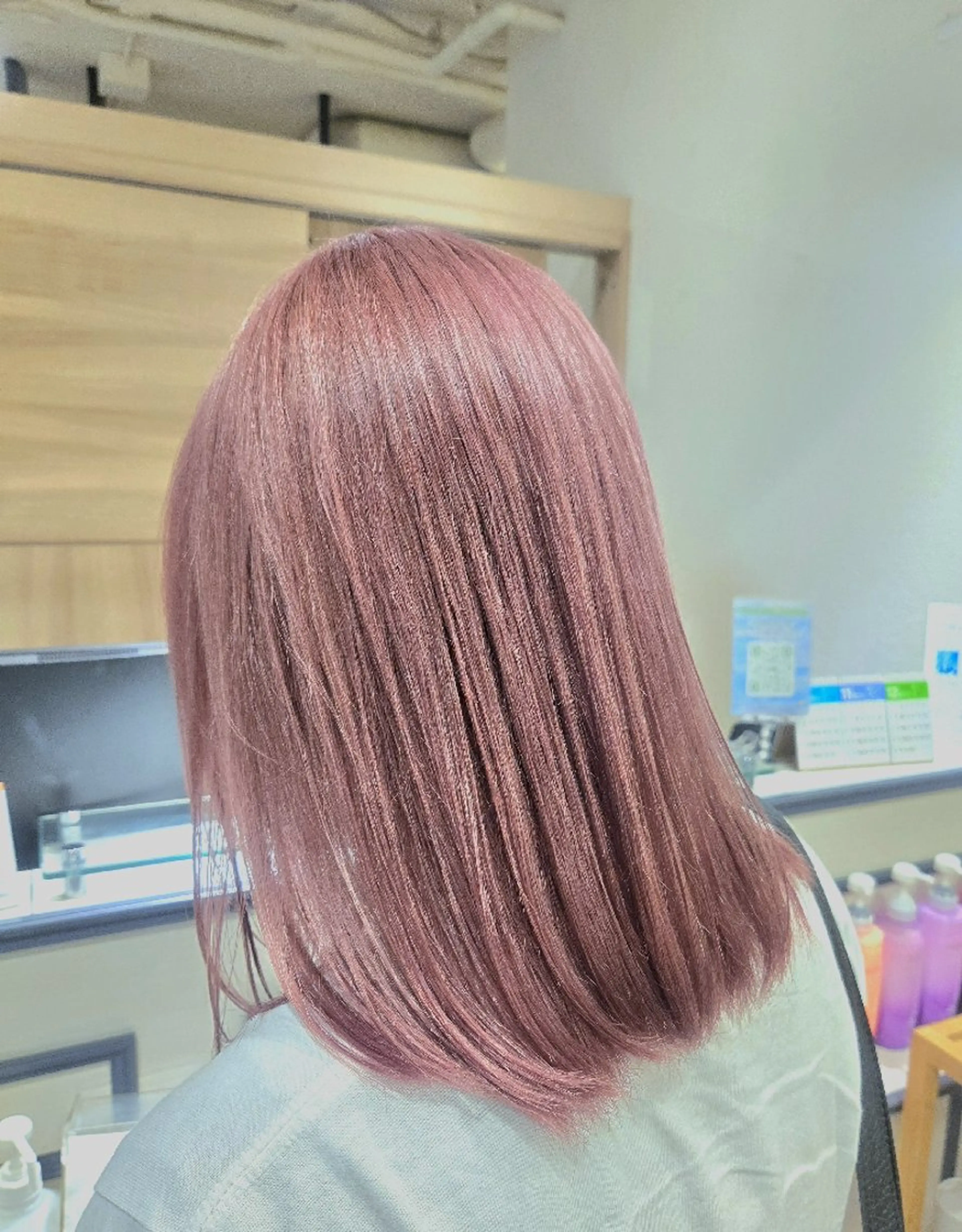 ミディアム ヘアカラー 山田 穂香のマツエク・マツパデザイン