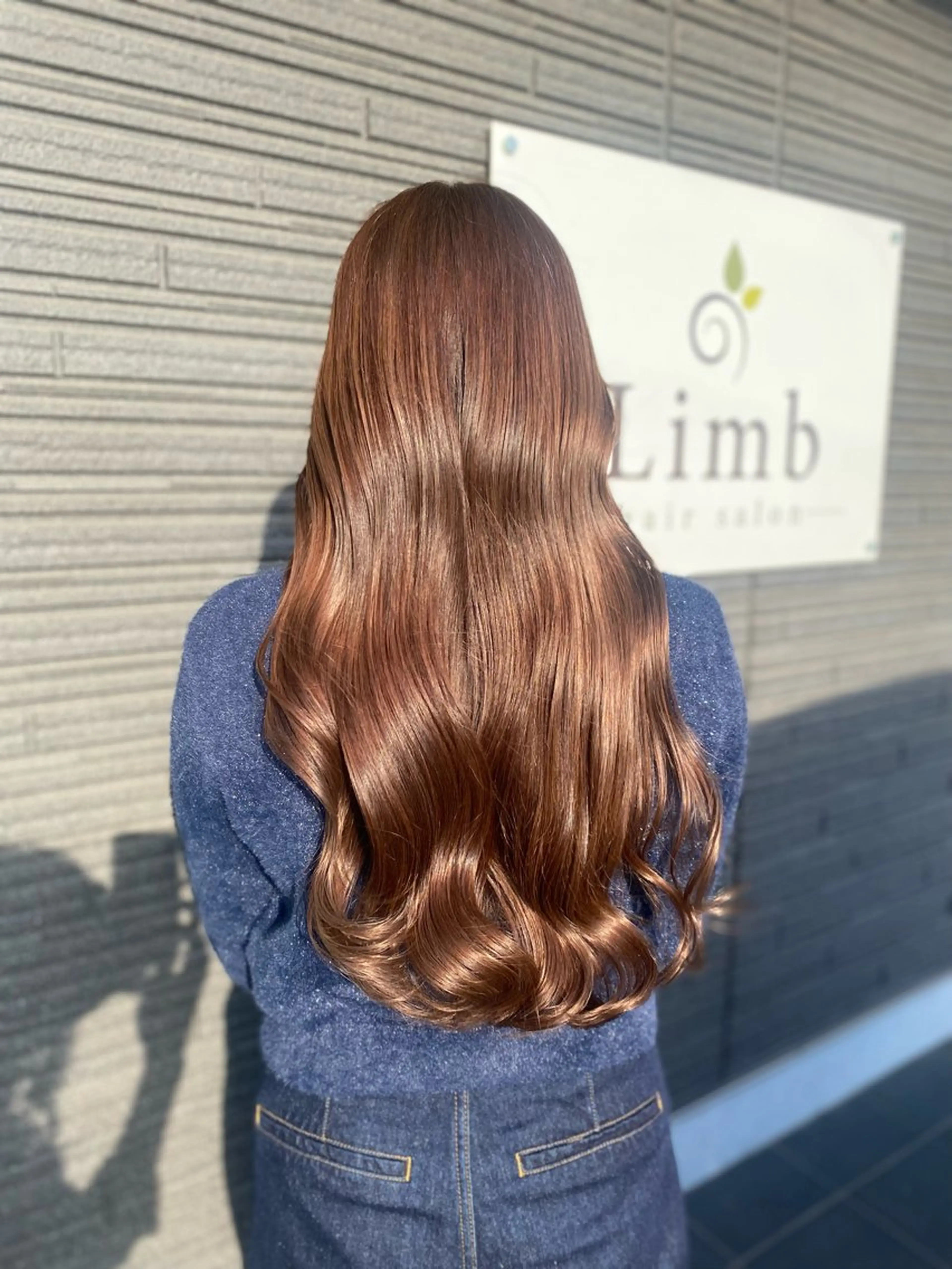 ロング カラー カット ヘアカラー 美容室Limb所属・髪質改善/縮毛/小林 水葵のヘアスタイル