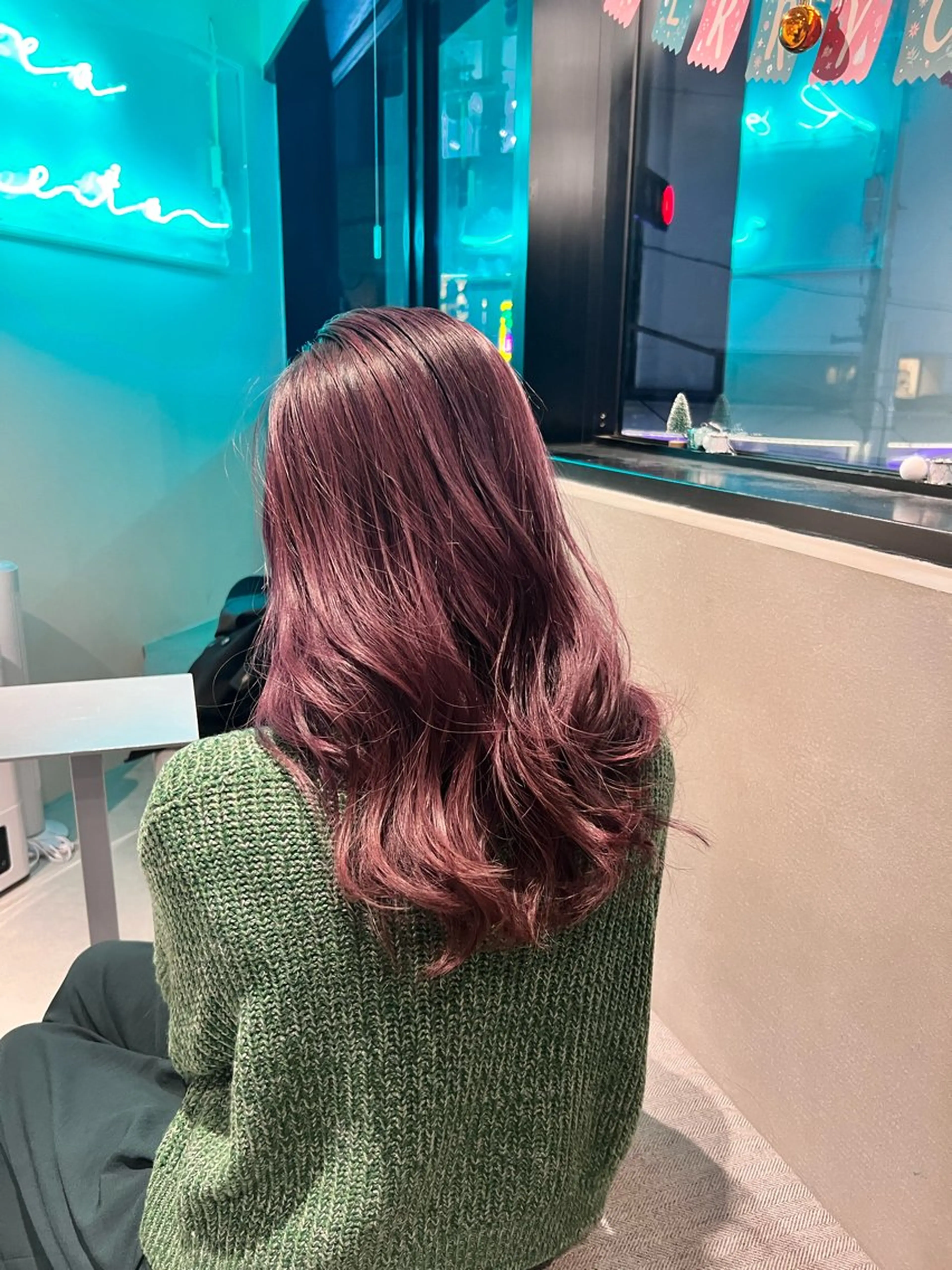 ロング カラー カット ヘアカラー トリートメント 🌐👽フクイ キララ🌎💎のヘアスタイル