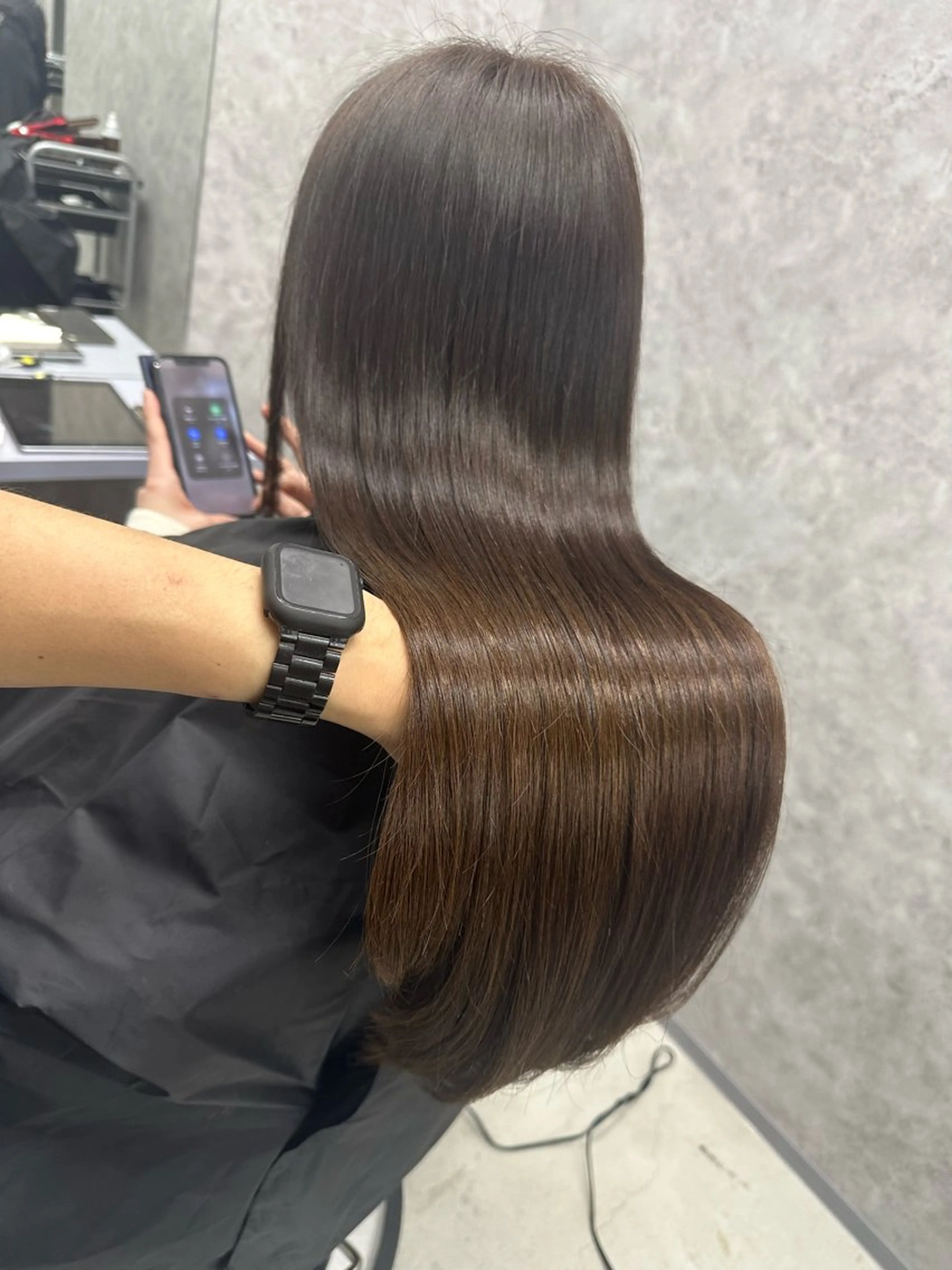 サラッサラを実現します✨カット +縮毛矯正+トリートメントの写真