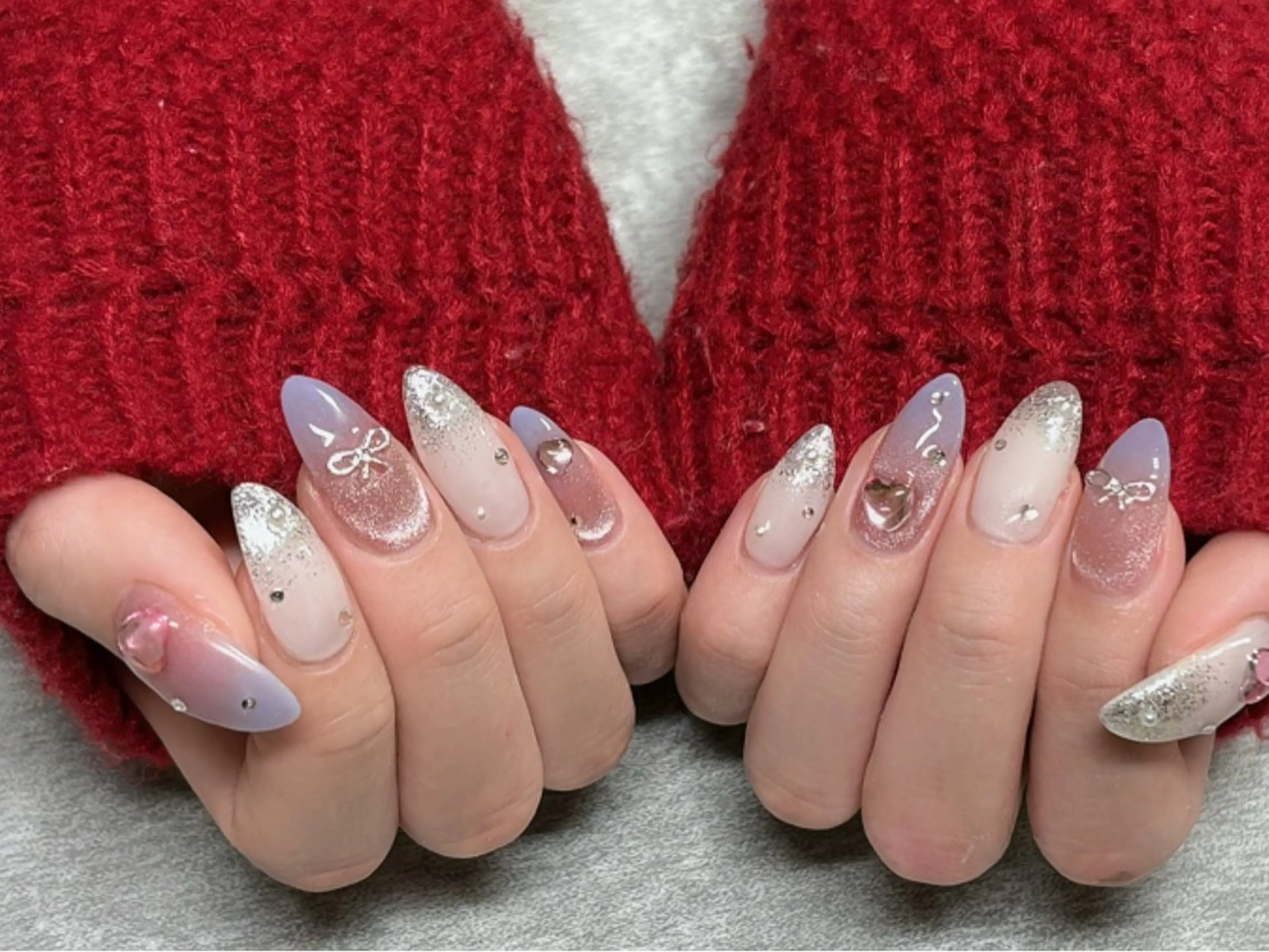 ネイル ハンドネイル Protea きぬがわ らむのネイルデザイン