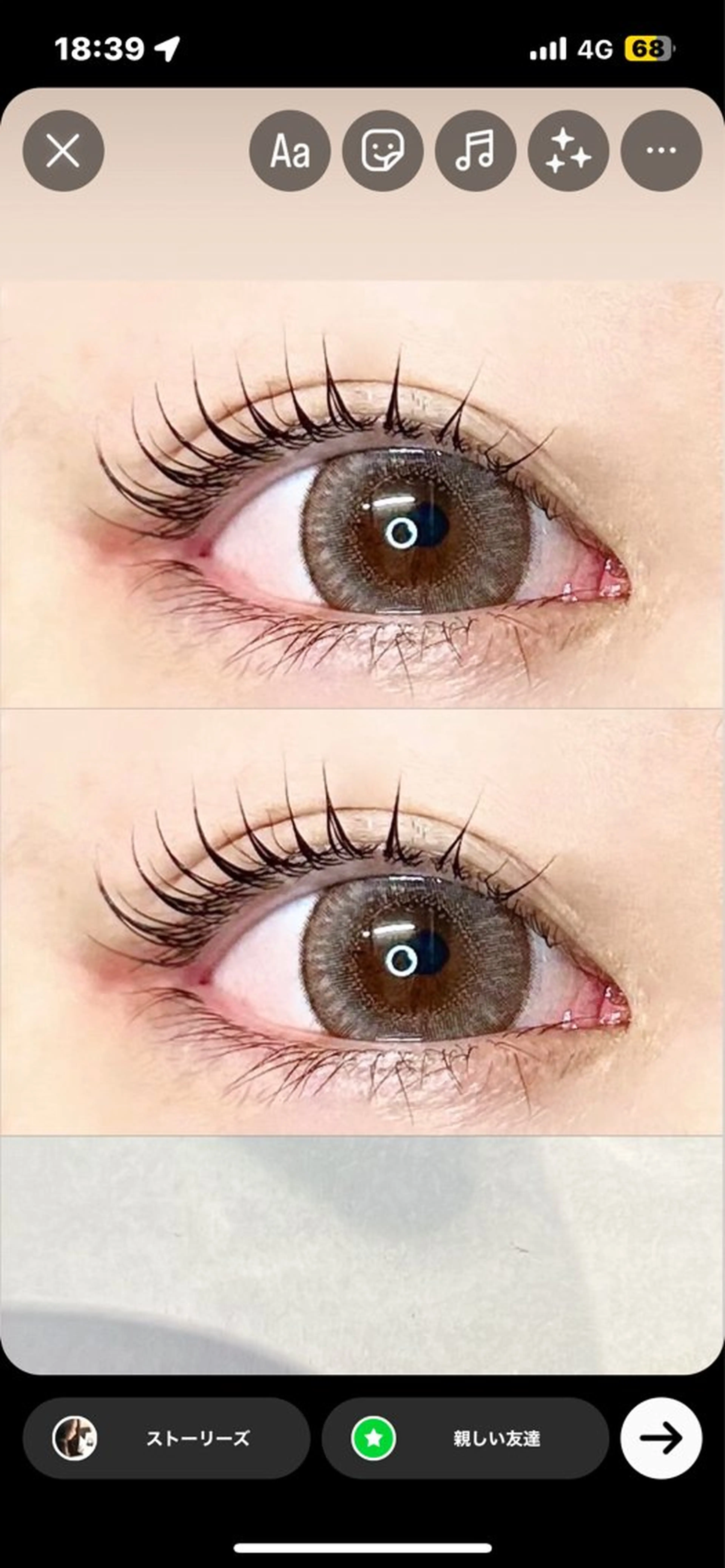 マツエク・マツパ バインドロック フラットラッシュ 韓国風マツエク パリジェンヌラッシュリフト まつげパーマ eve🐰束間まつ毛 /透明感カラーのマツエク・マツパデザイン