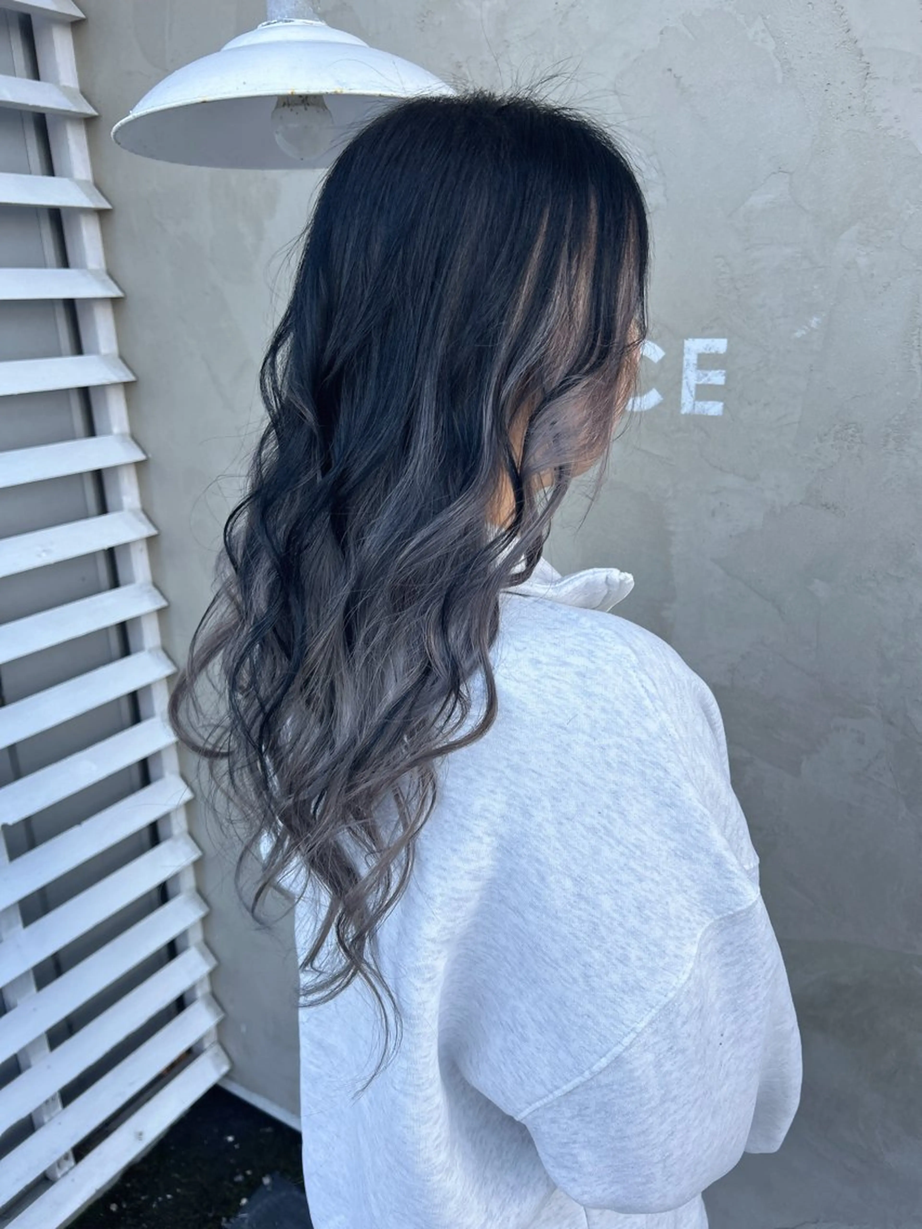 ロング カット ヘアカラー トリートメント 伶風 /髪質改善ストレートのヘアスタイル