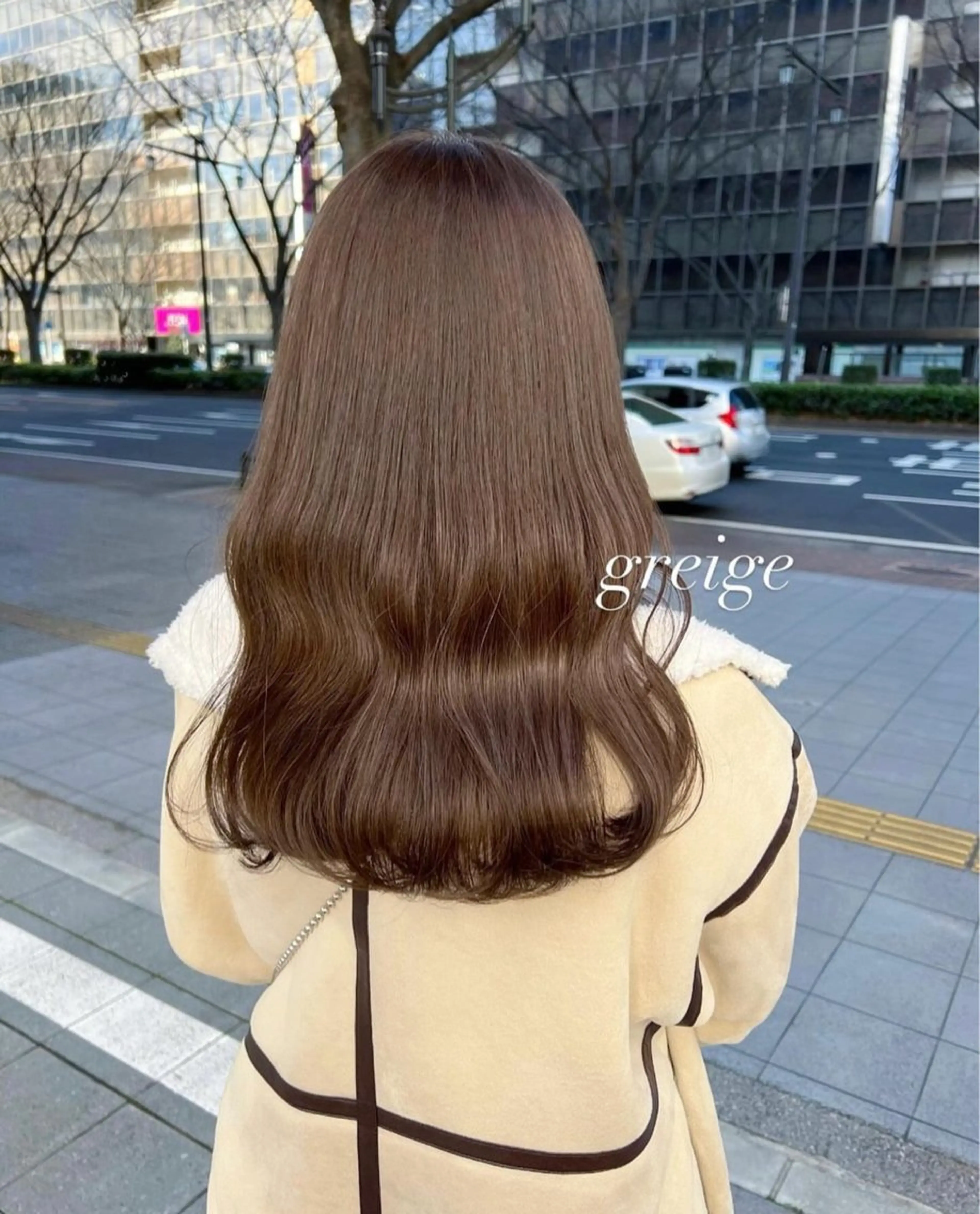 セミロング カラー カット 【女性限定】 田中明莉🎀のヘアスタイル
