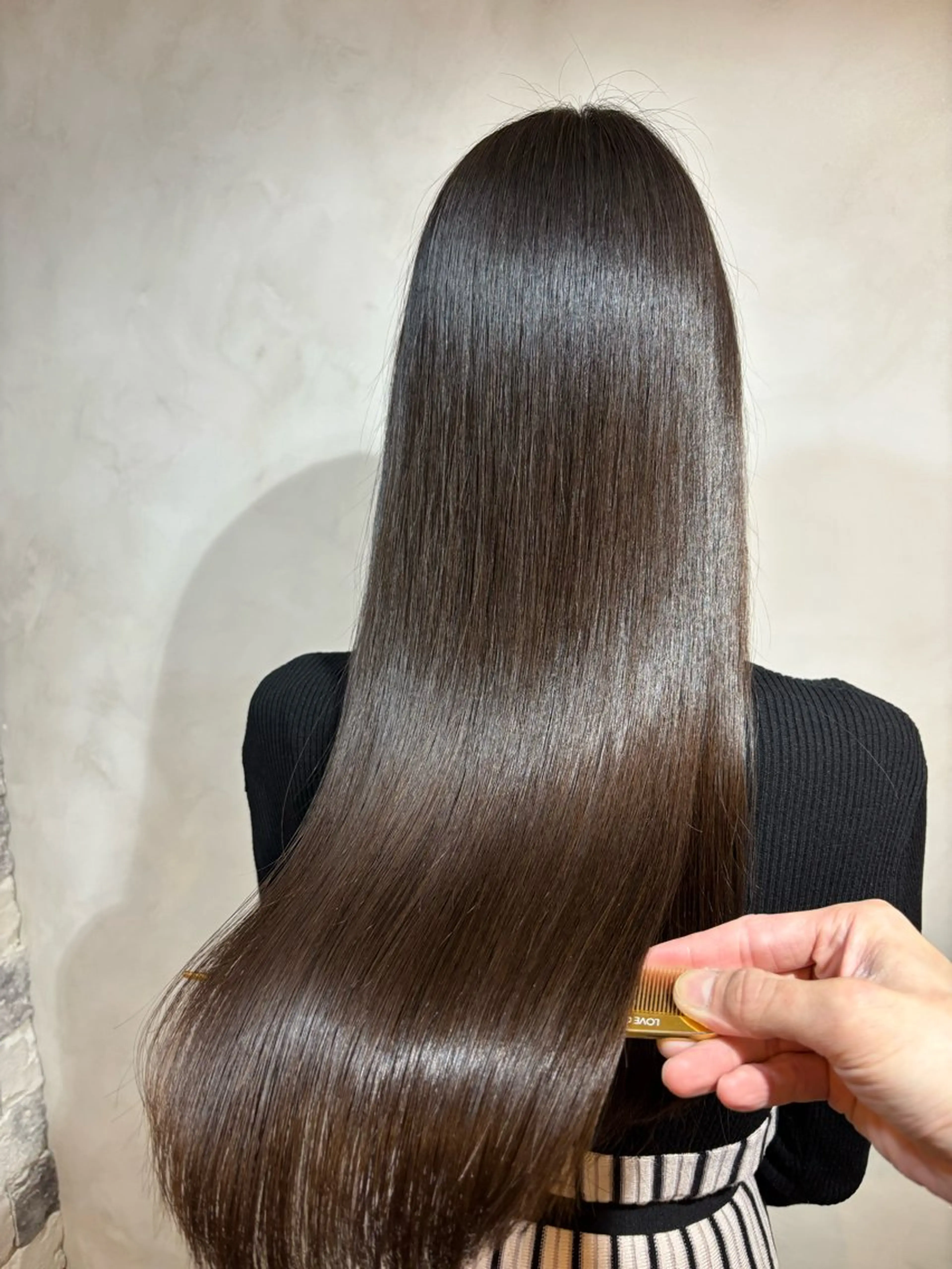 ロング 髪質改善 ロング 酸性ストレート 縮毛矯正 トリートメント ヘッドスパ ヘアセット 美髪矯正 🌈髪質改善 山下のヘアスタイル