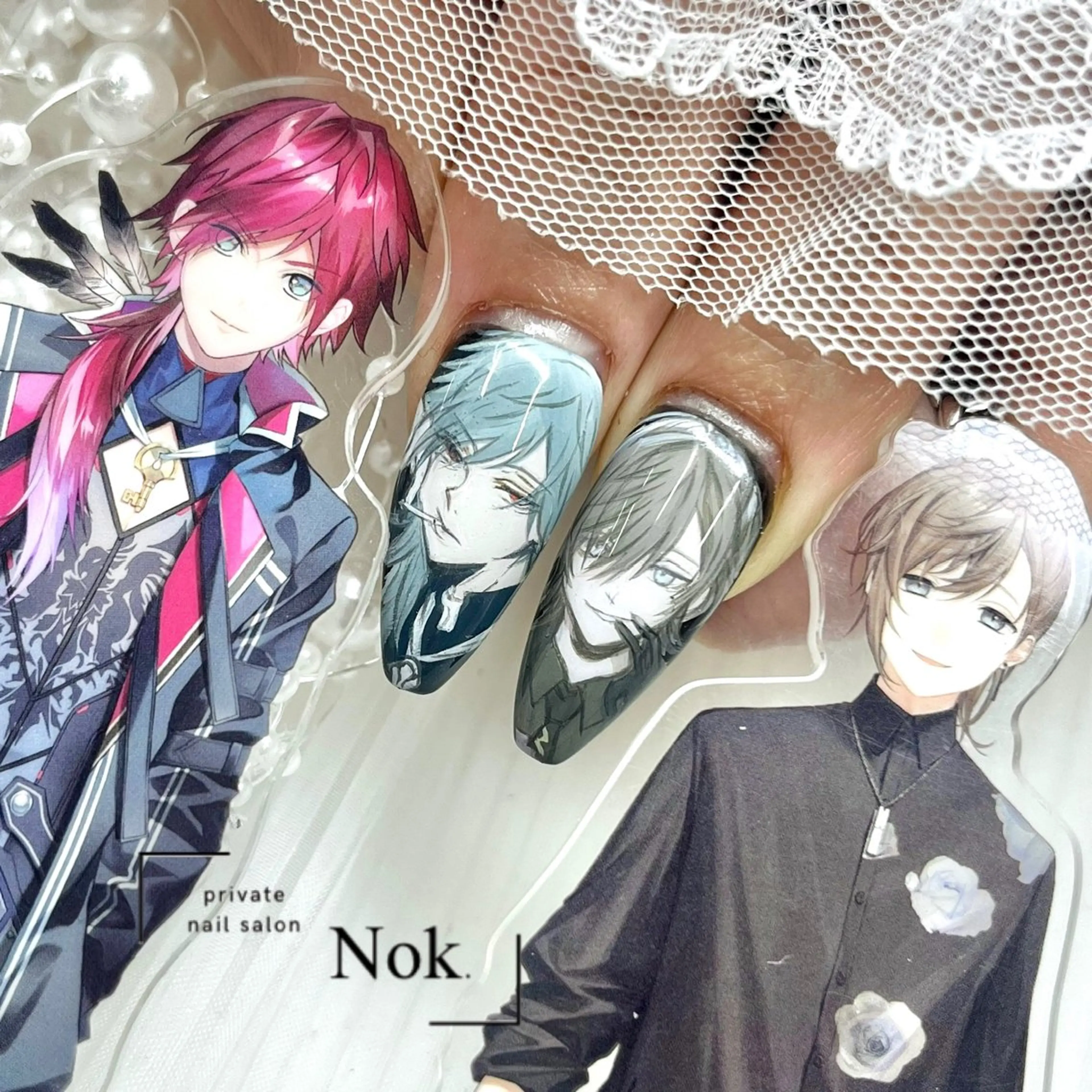 ネイル ハンドネイル 池袋痛ネイル Nok. 渡辺のネイルデザイン