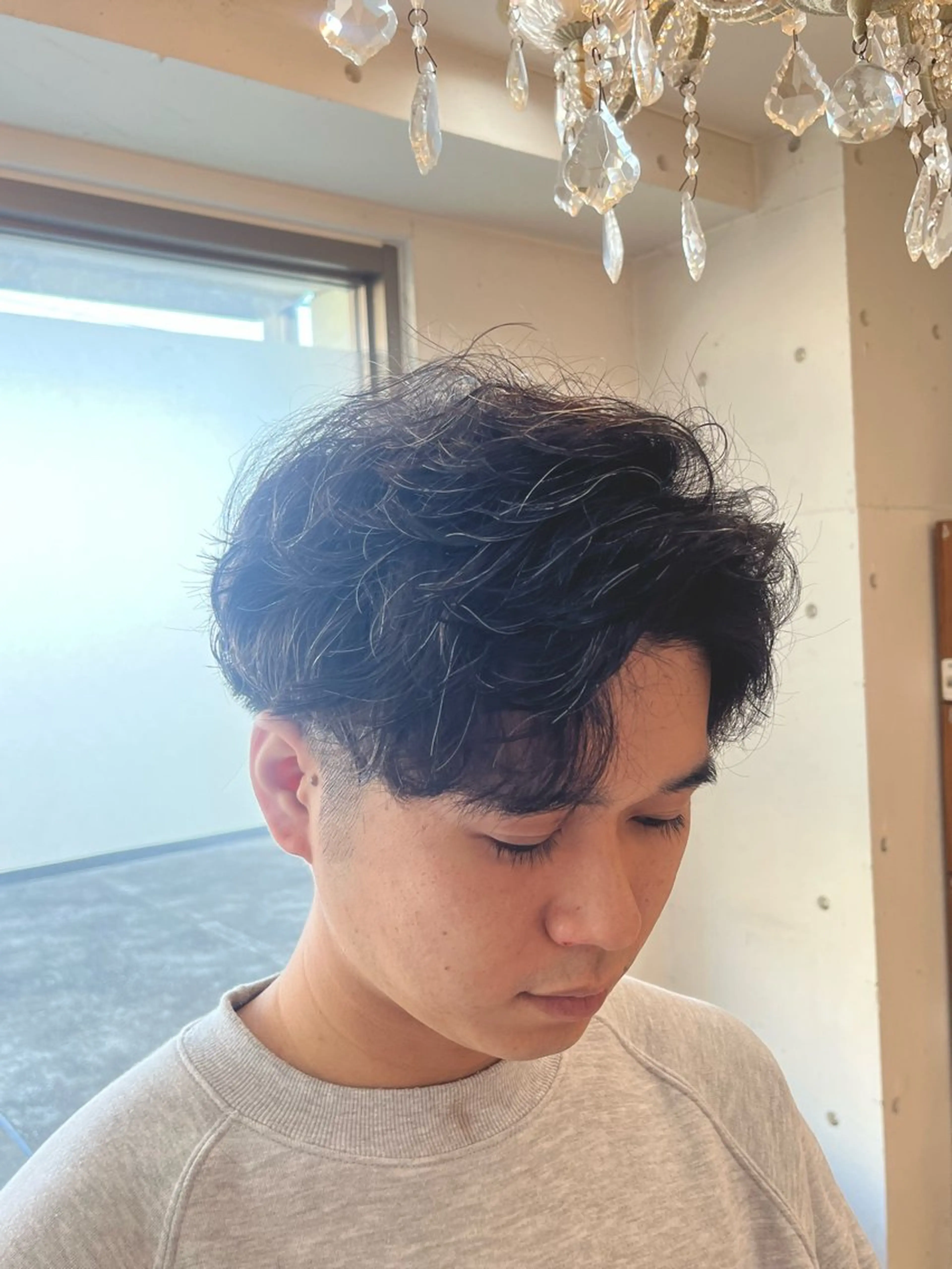 ショート パーマ メンズ カット パーマ パーマ特化美容師 🔥Yoshiyaのヘアスタイル