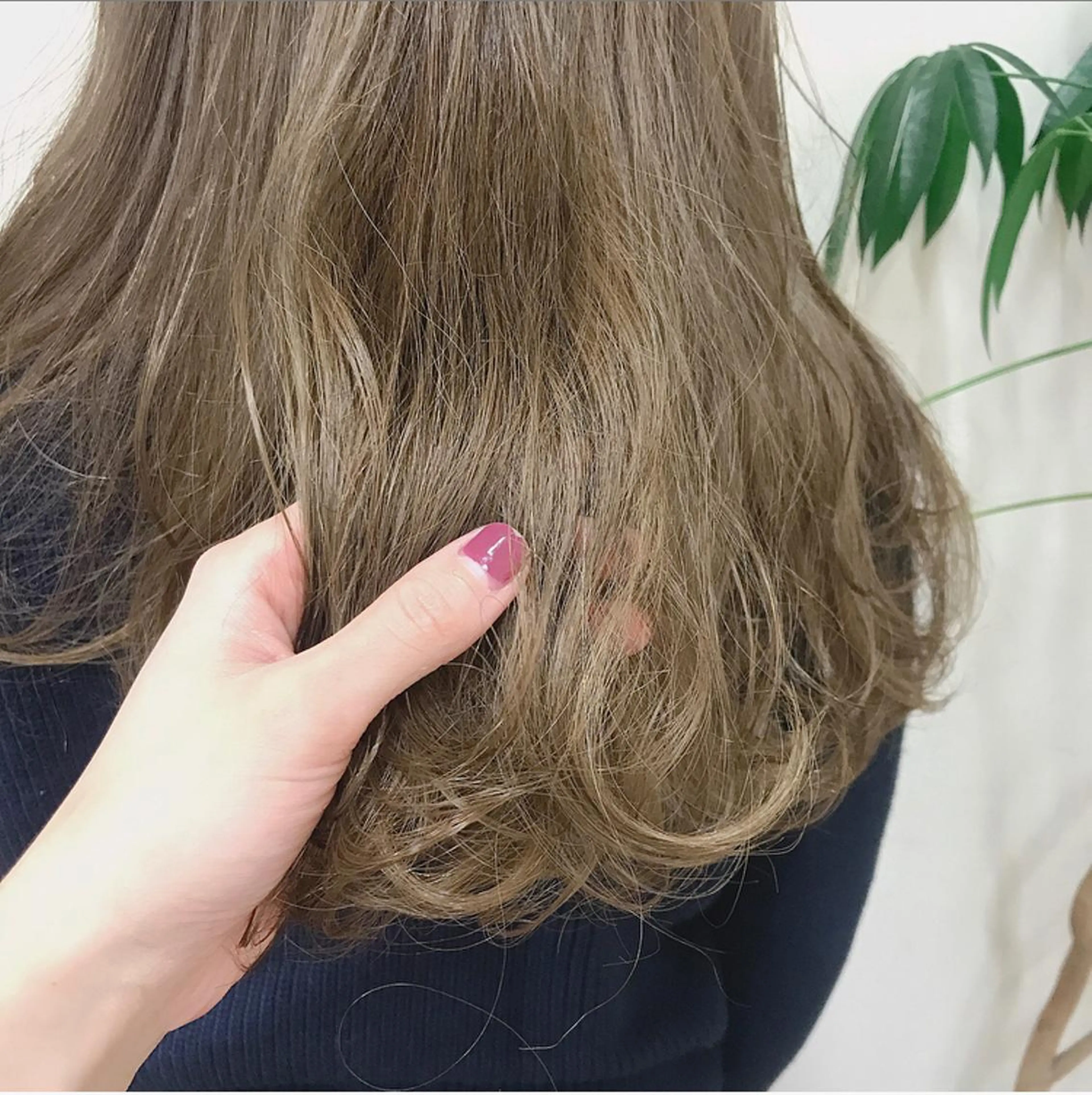 ロング カラー カット ヘアカラー トリートメント * 透明感カラー c h i h o *のヘアスタイル