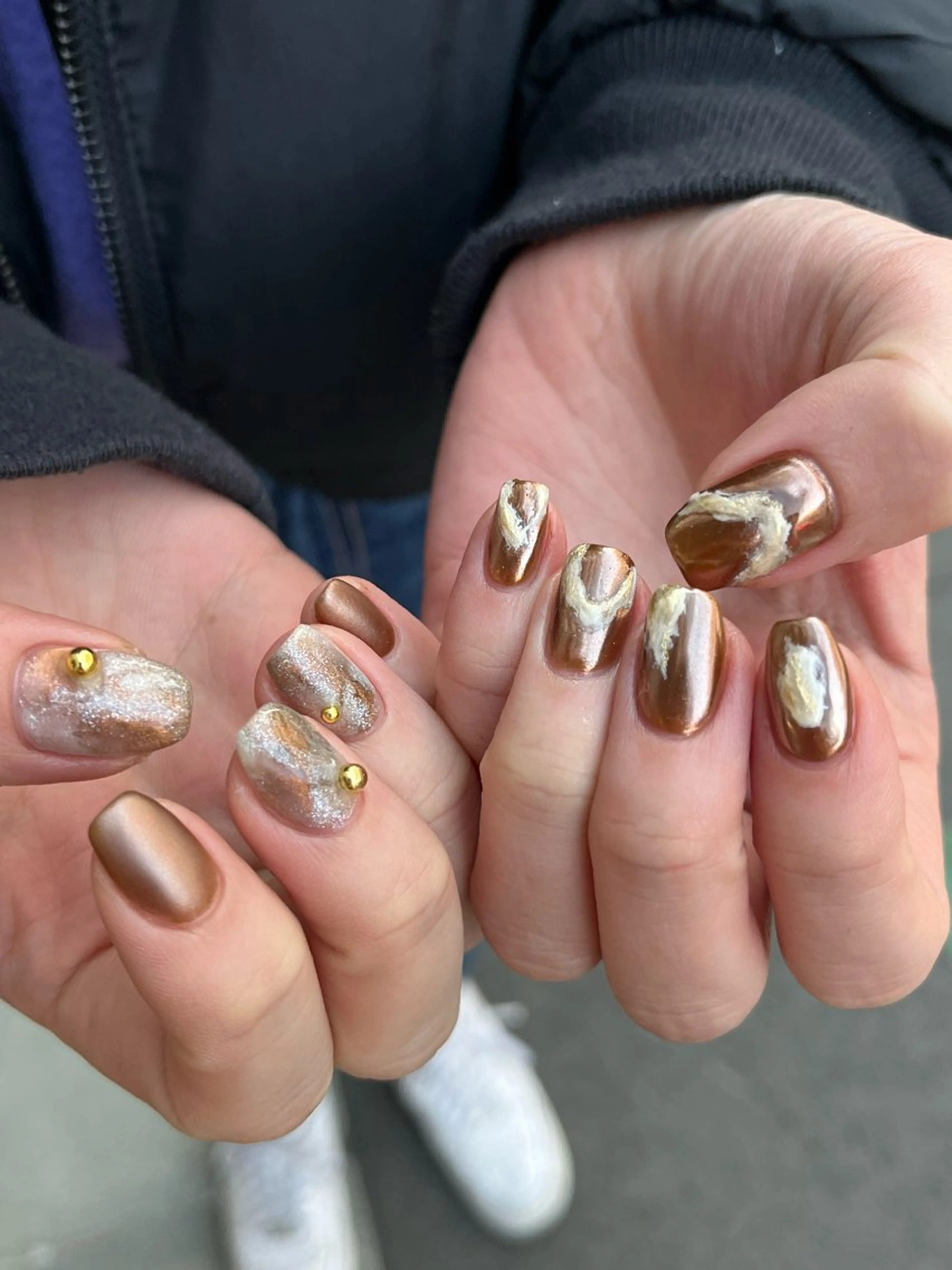 ネイル ハンドネイル hiyori🫧 mieuxのネイルデザイン