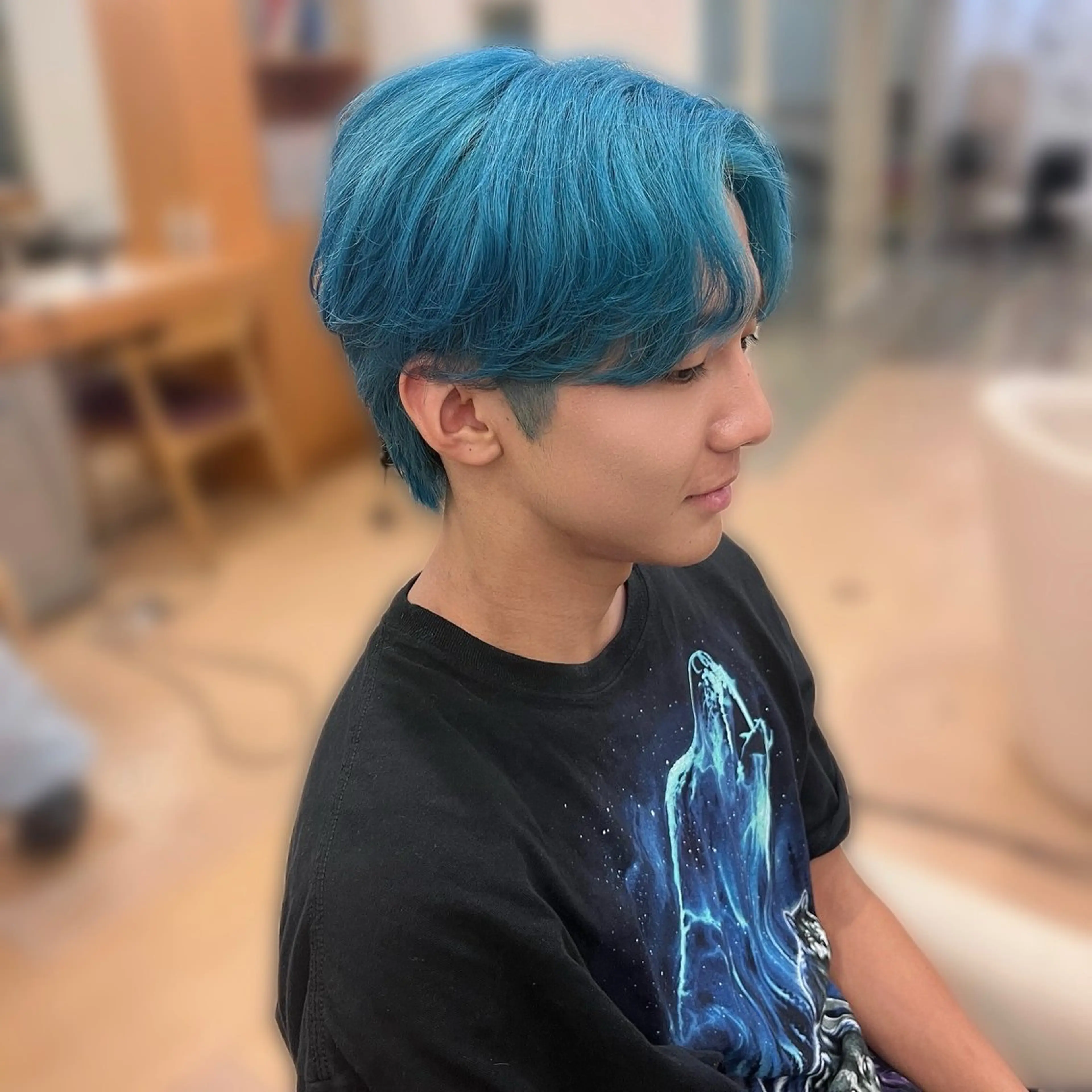 カラー メンズ カット ヘアカラー トリートメント 💠つたふうか/ 韓国/メンズヘア💠のヘアスタイル
