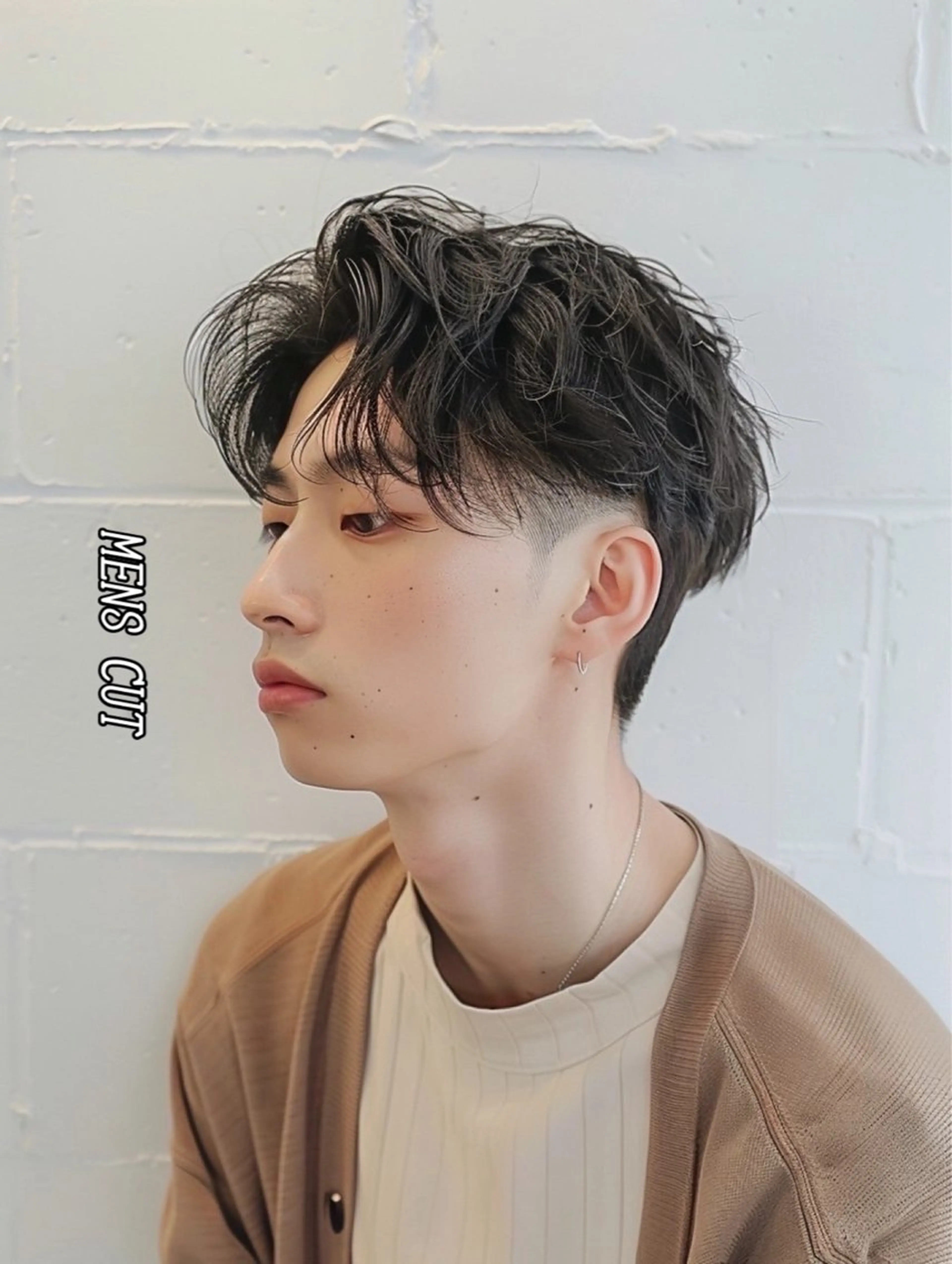 メンズ カット 艶髪カラー💙ྀི/ アイ兼任👀/ミナルのヘアスタイル