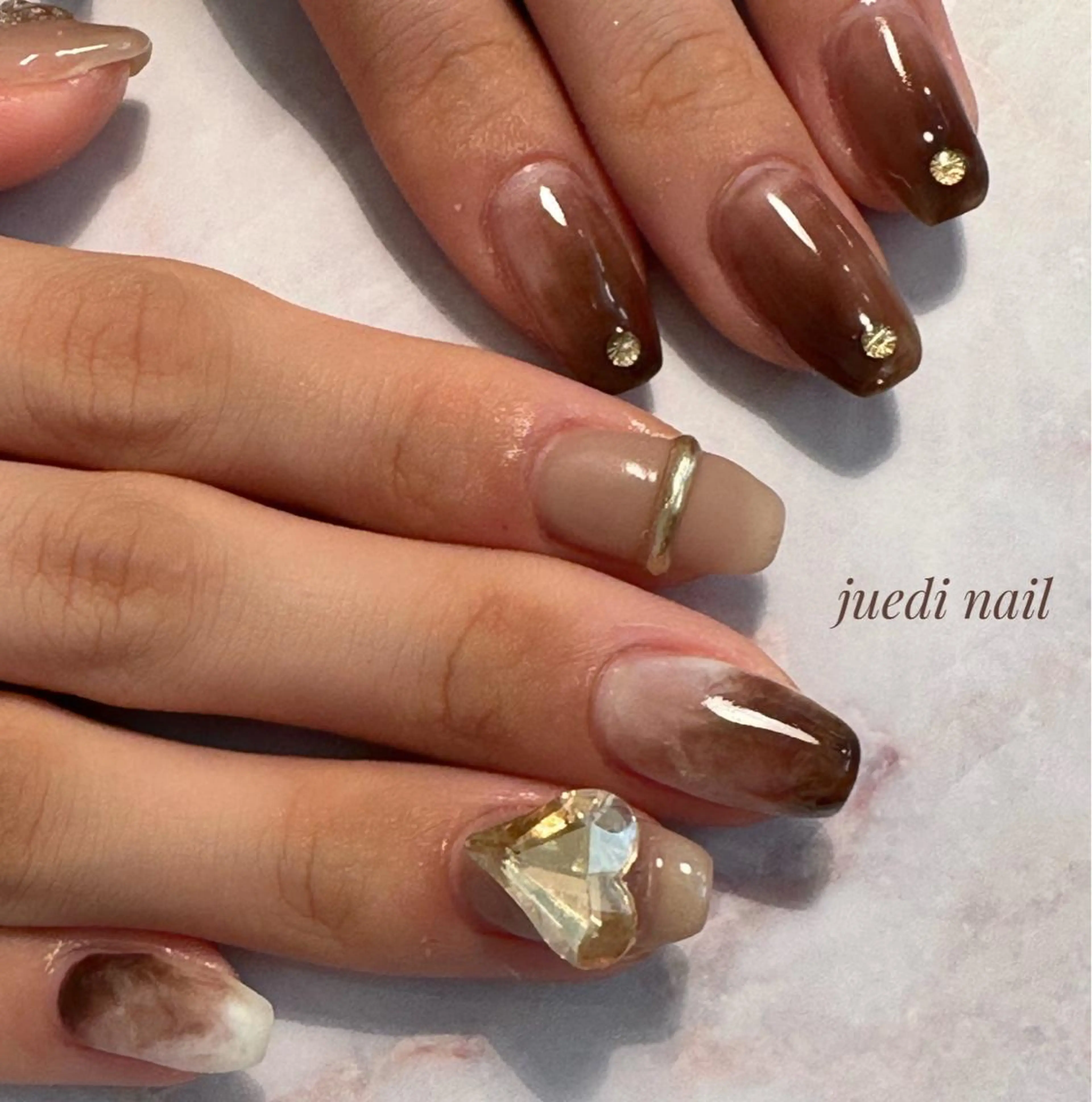 ネイル juedi nail(木曜日のネイル)所属・juedi nail KAORINのネイルデザイン