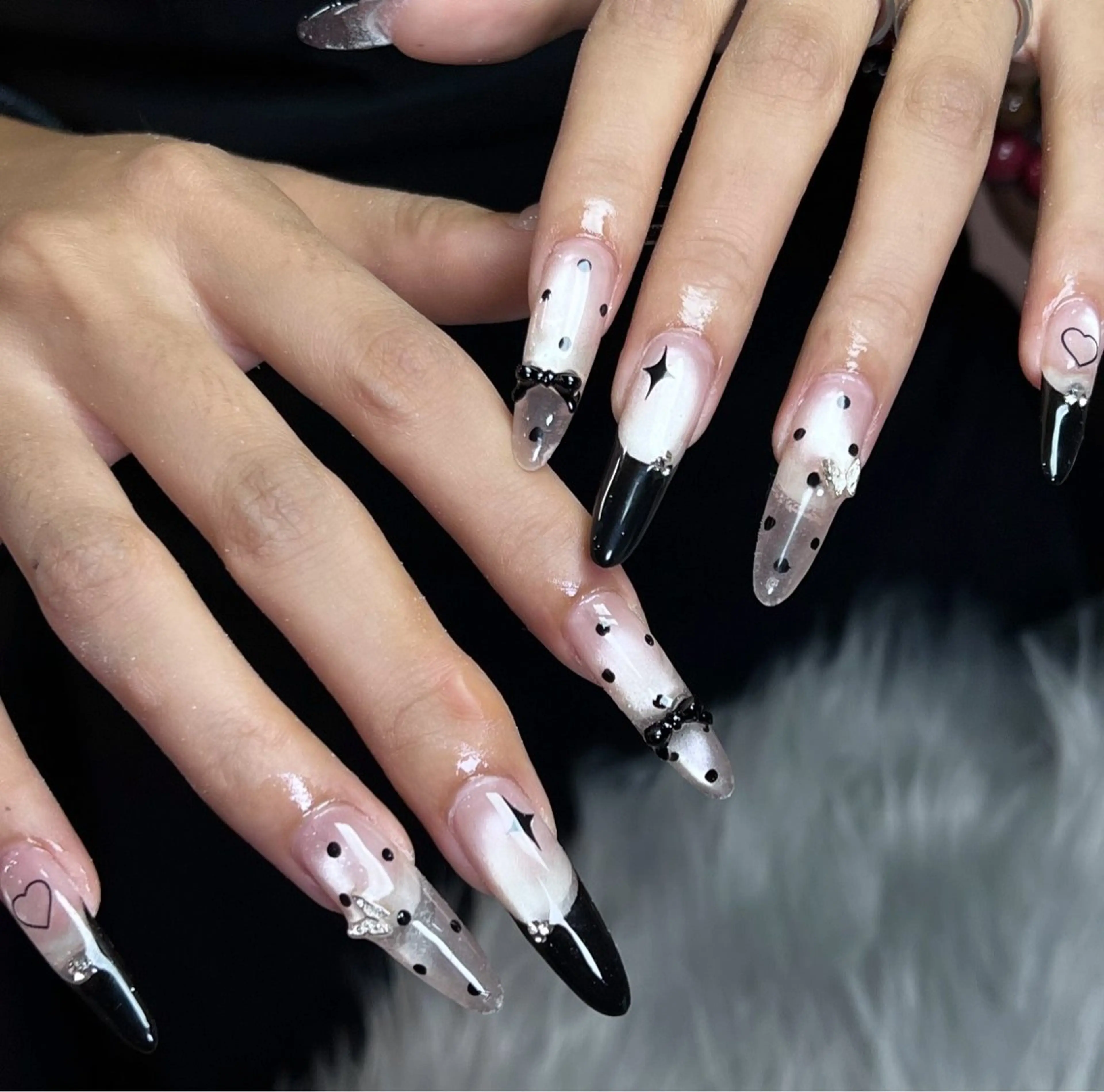 ネイル ハンドネイル Dark Honey nozomiのネイルデザイン