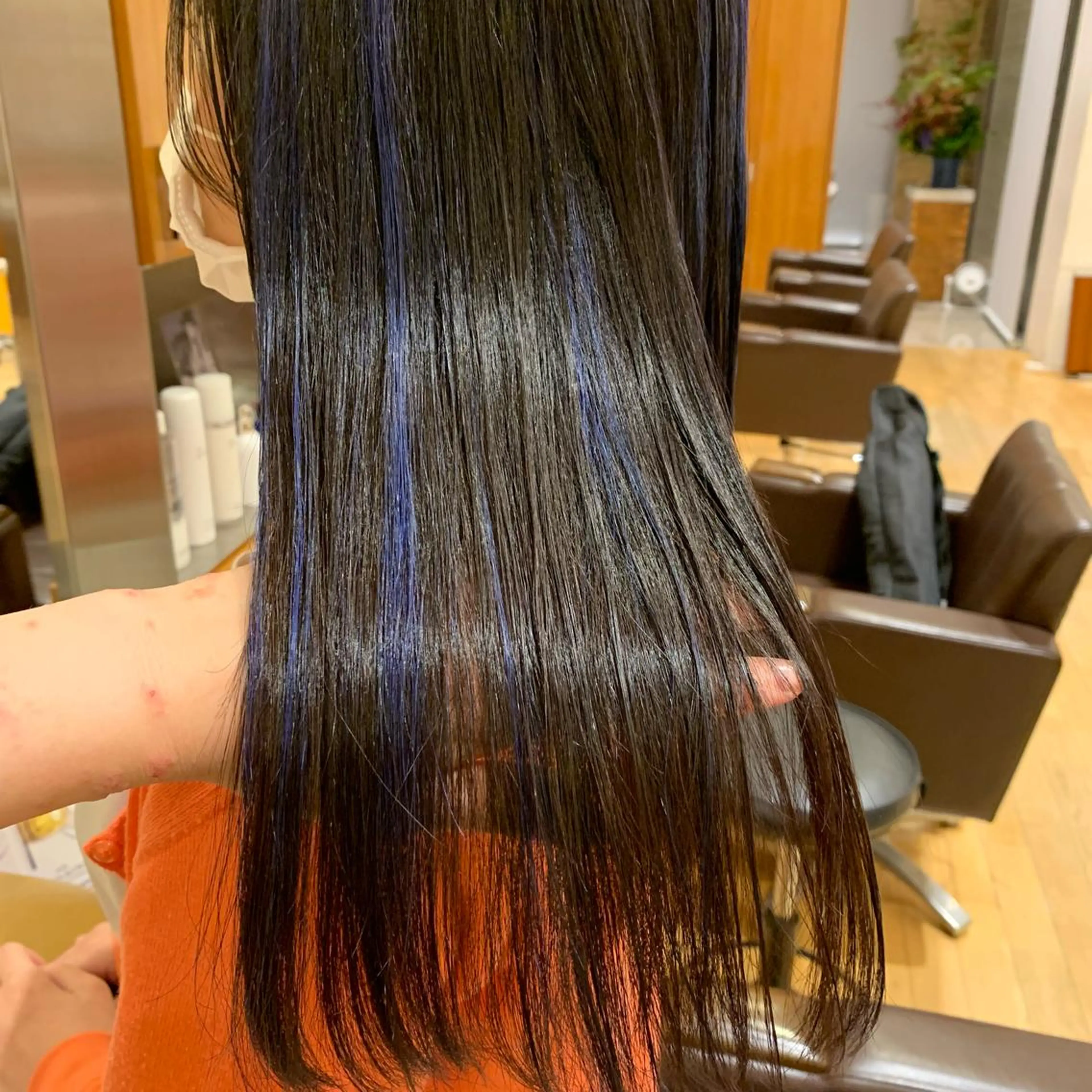 カラー ハイライトカラー さとう あやかのヘアスタイル