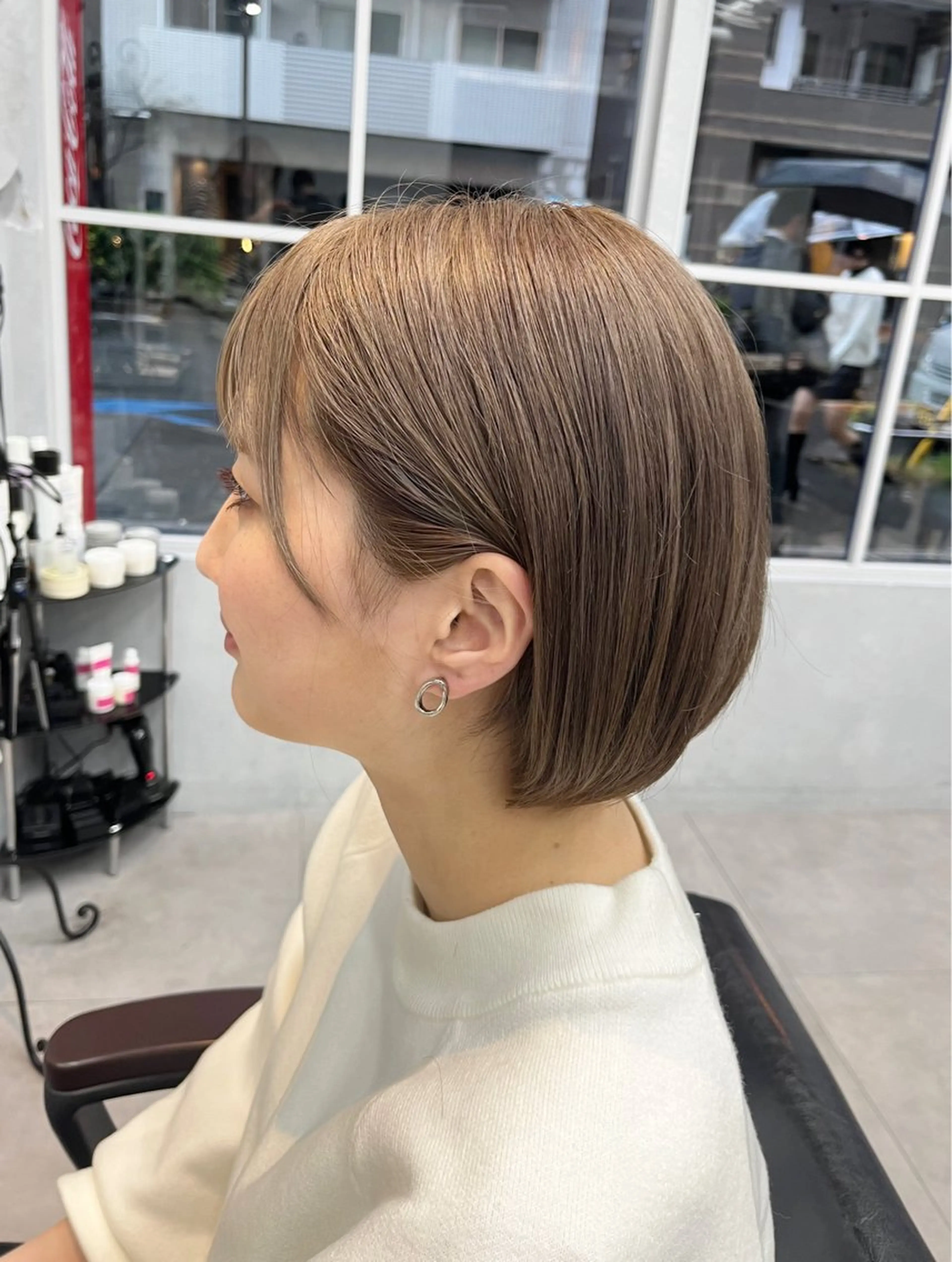 ショート カット ヘアカラー 🦩透明感カラー🦩 makoのヘアスタイル