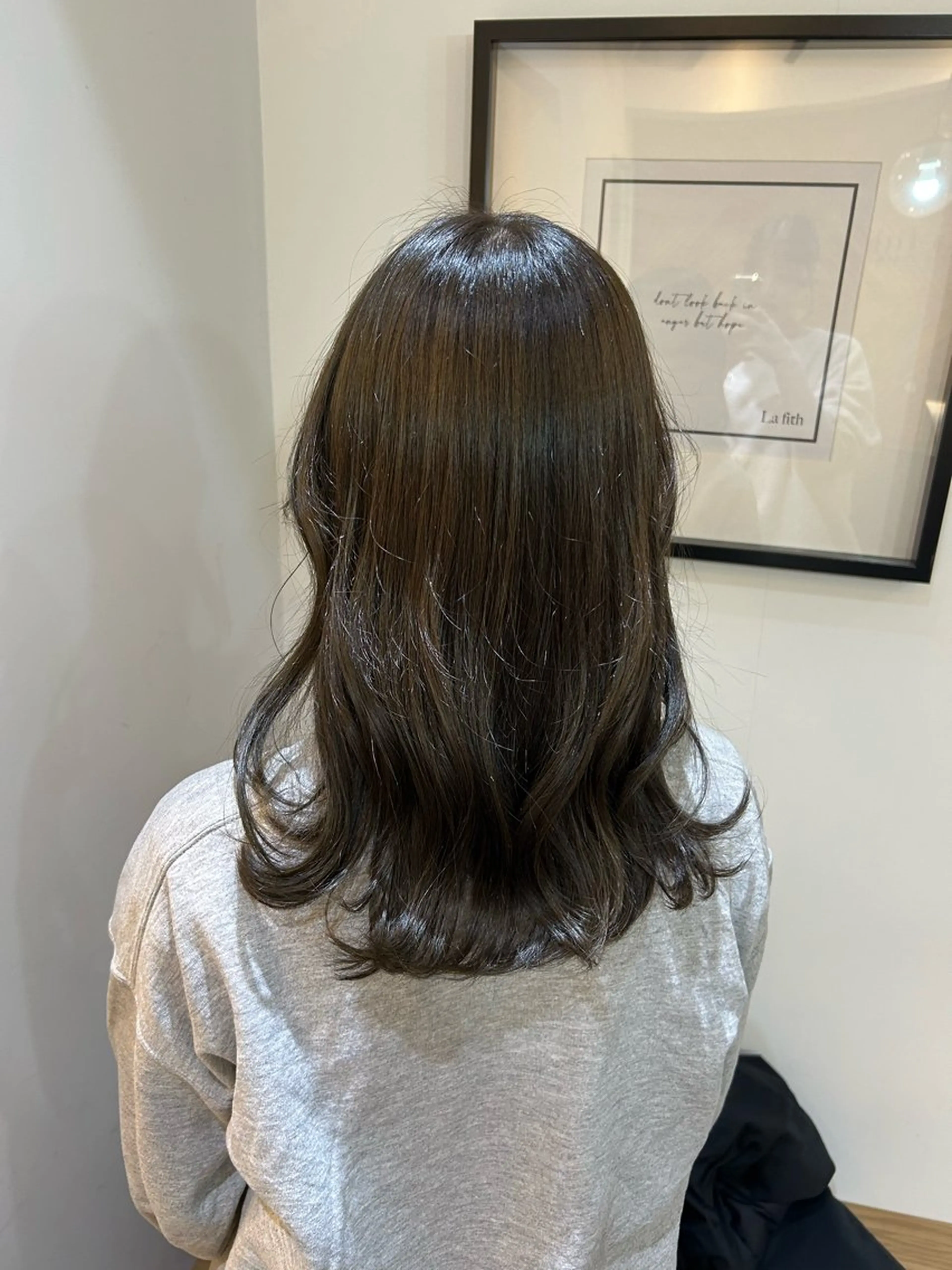 セミロング カラー カット ヘアカラー パーマ/暖色カラー 💖【Misaki】のヘアスタイル