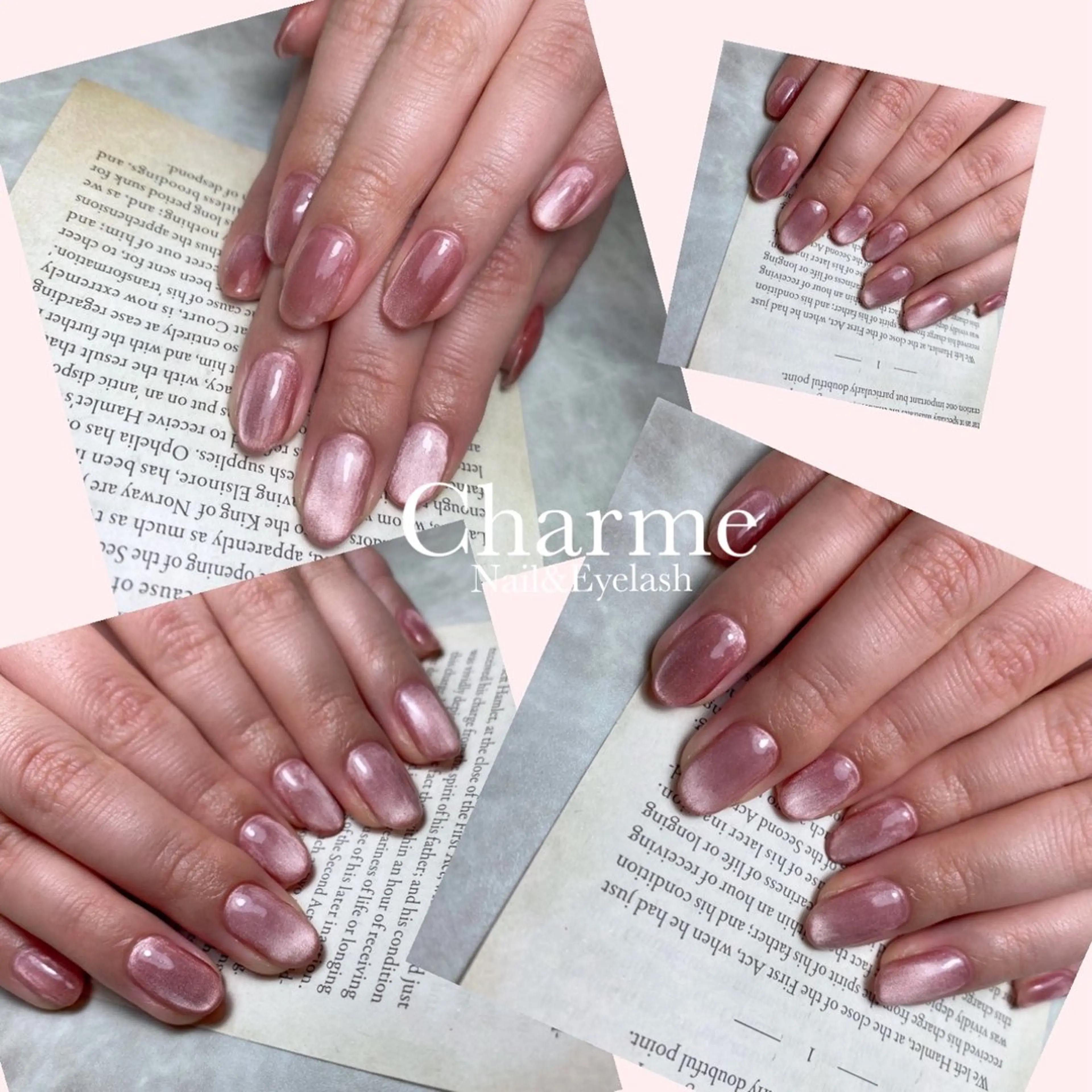 ネイル マグネットネイル ハンドネイル 🌿Charme🌿 MAIのネイルデザイン