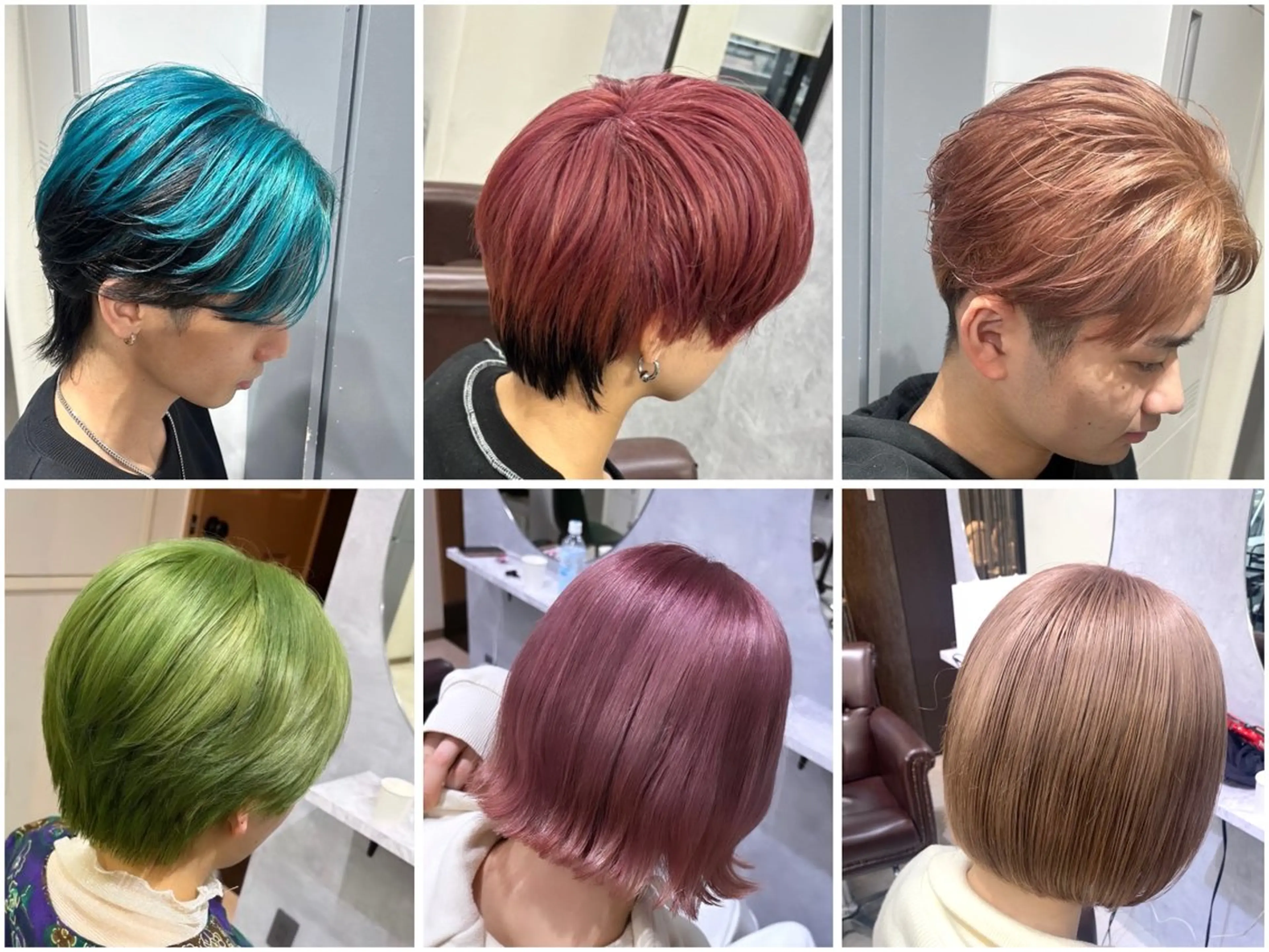 池袋/ダブルカラー GLADGE🩵のヘアスタイル