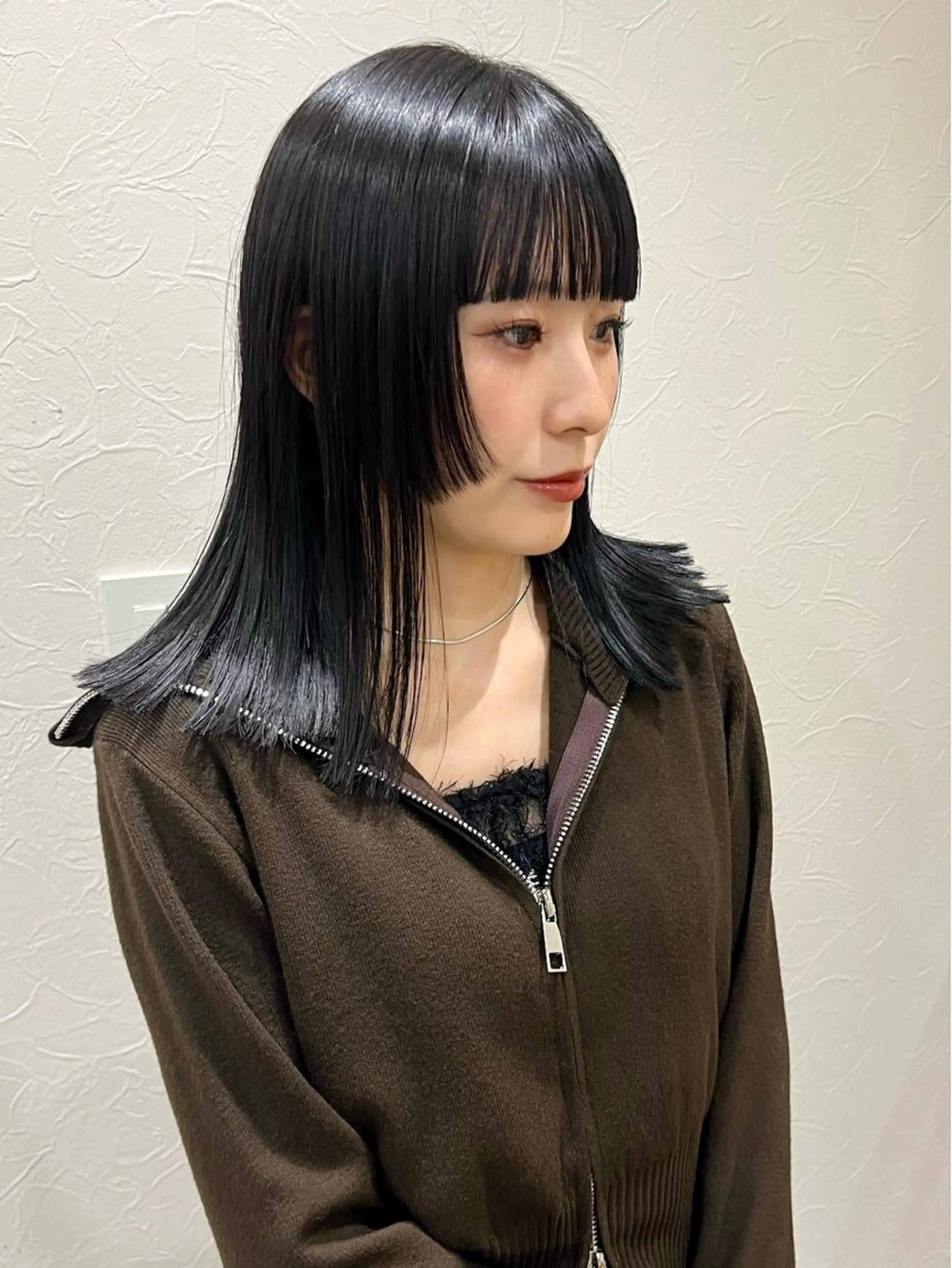 セミロング ヘアカラー Kasumi /伏見 /髪質改善/ロングのヘアスタイル