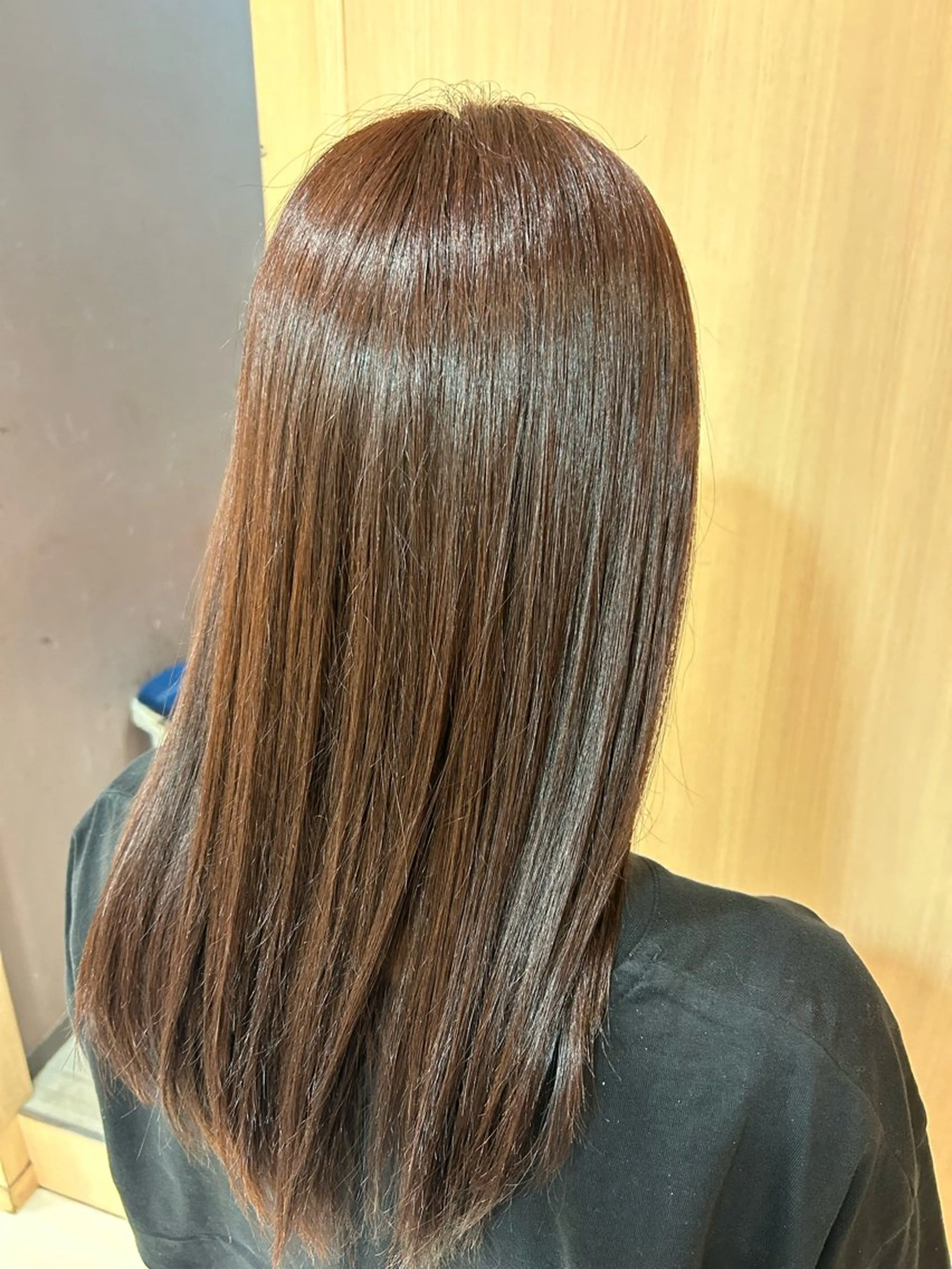 ロング カラー ヘアカラー トリートメント たけだゆめ ヘアカラー/髪質改善のヘアスタイル