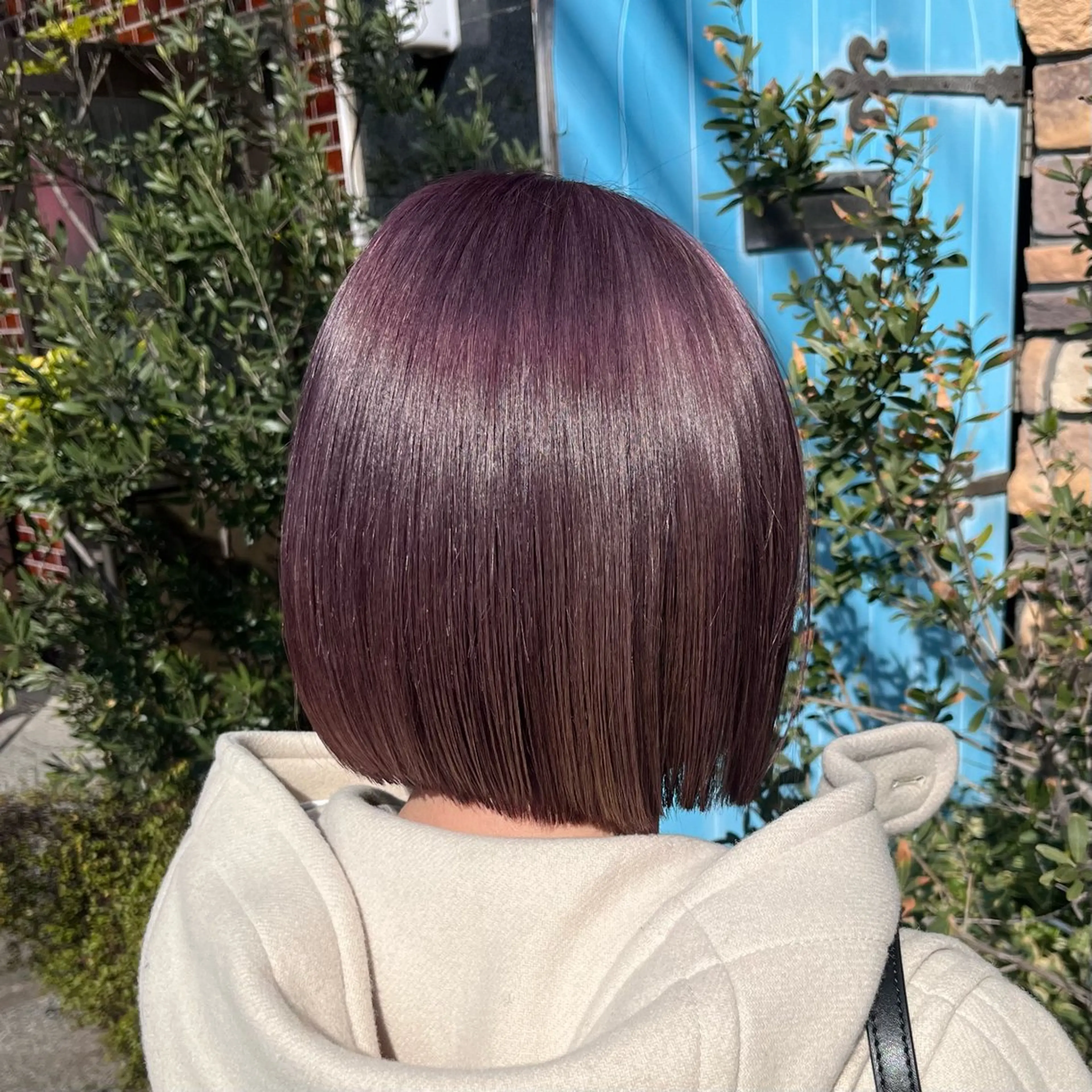 ショート カラー ラベンダーカラー カット ヘアカラー トリートメント 透明感カラー/パーマ 🌀アオノアユミのヘアスタイル