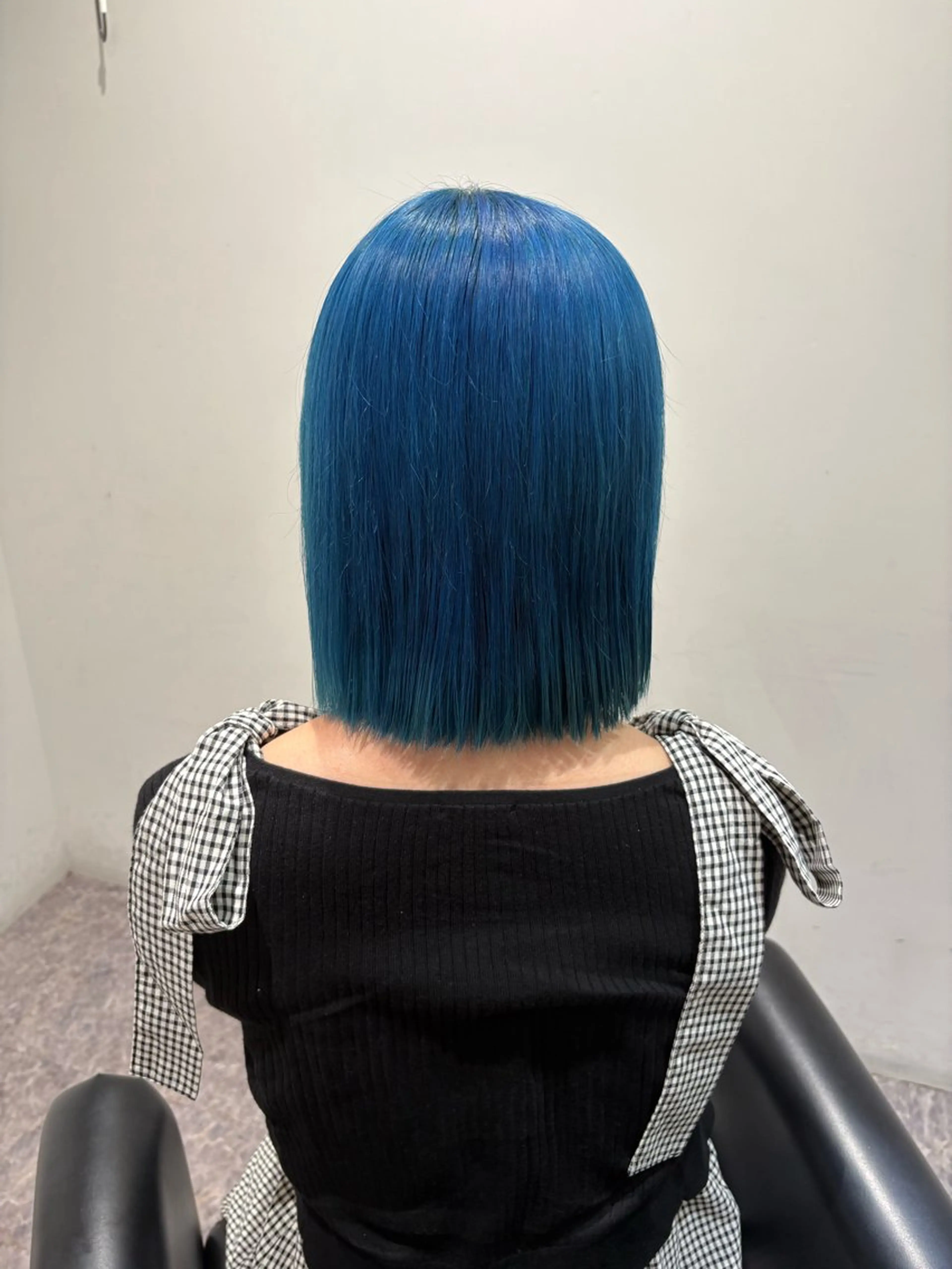 ショート カラー ブルーカラー ヘアカラー よしえ /心斎橋美容室のヘアスタイル