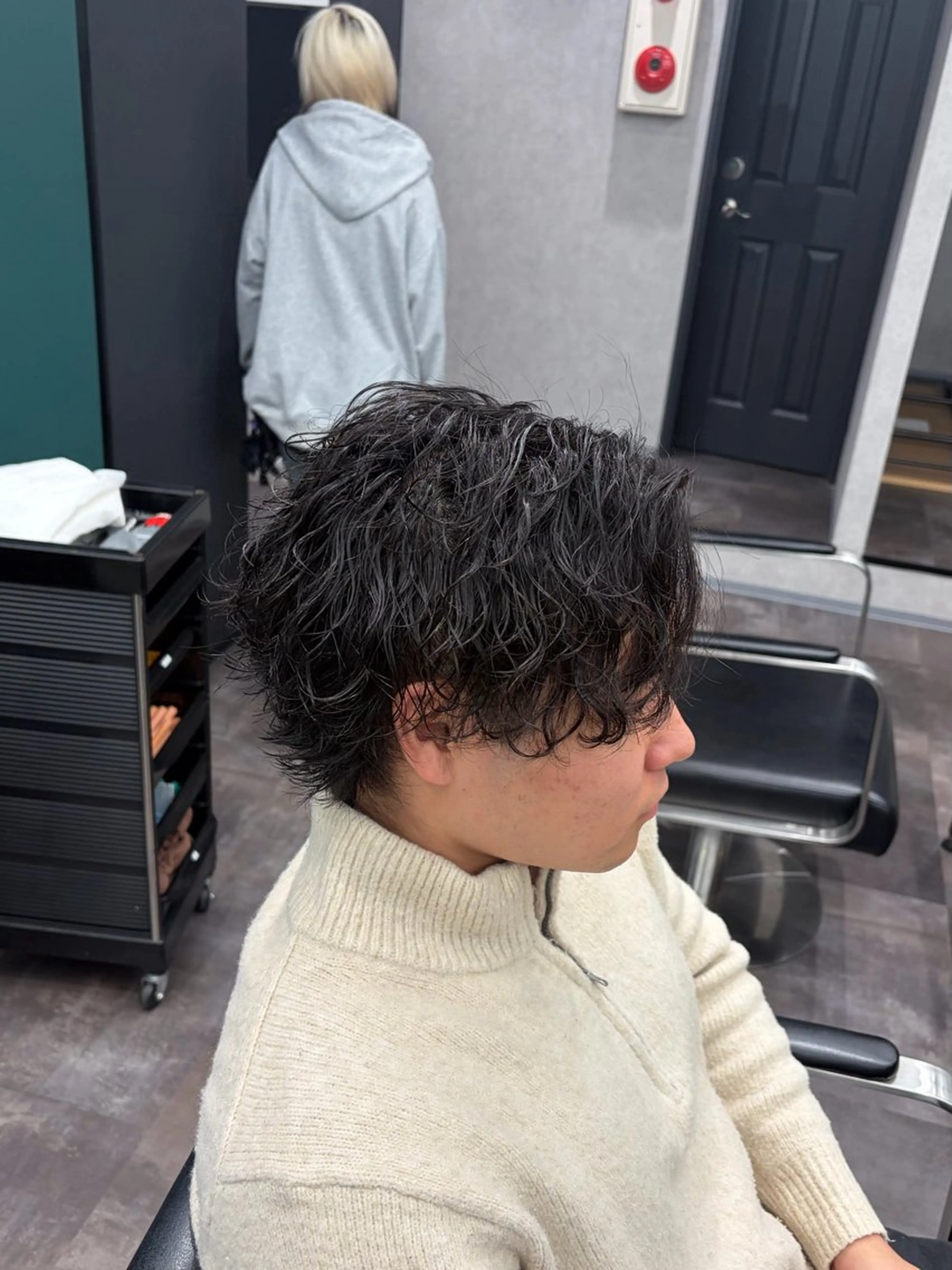 ショート カット パーマ メンズ特化🔥　齋藤 航のヘアスタイル