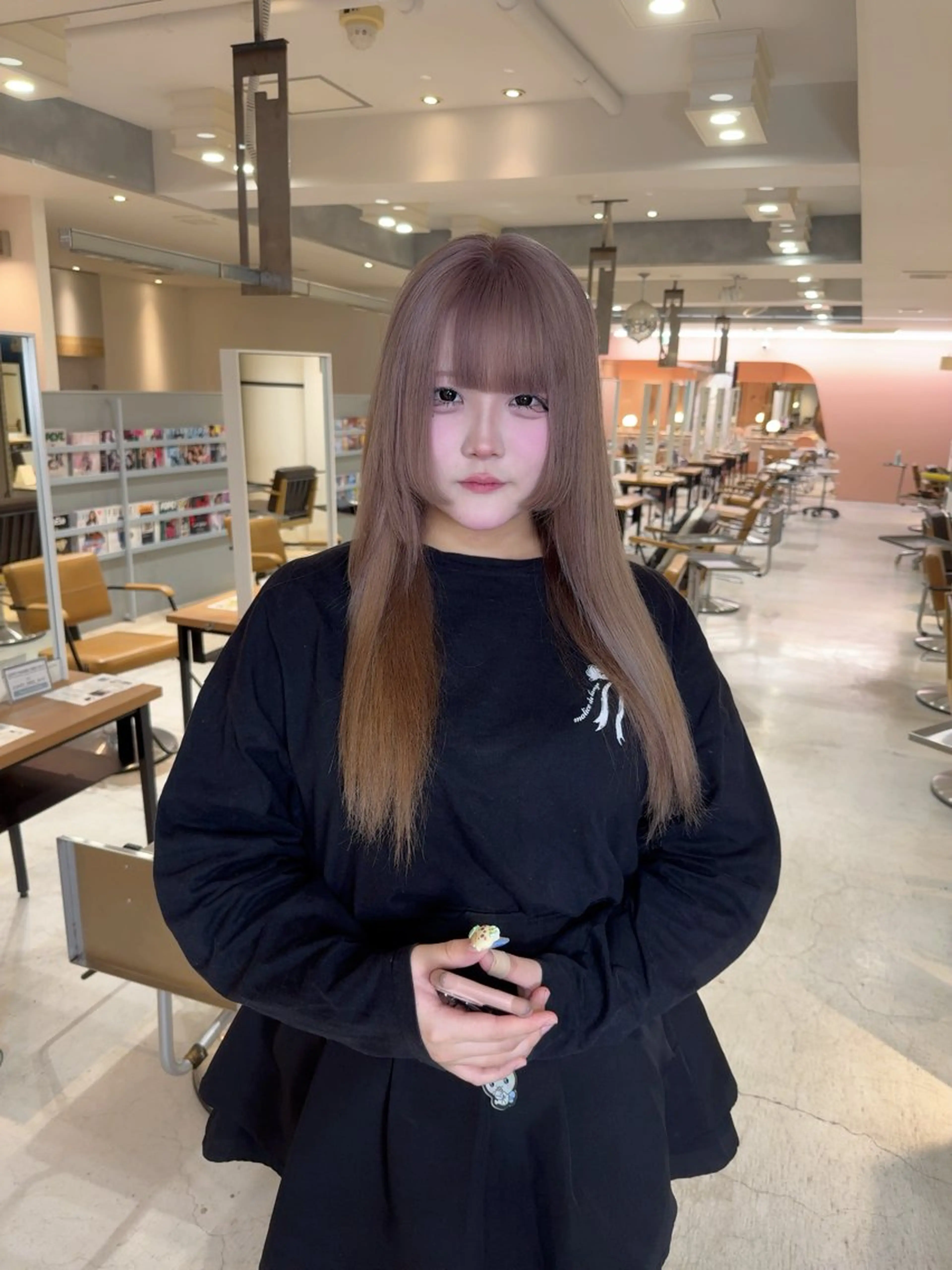 ロング ヘアカラー 🌶推しカラー RINA🌶´-のヘアスタイル