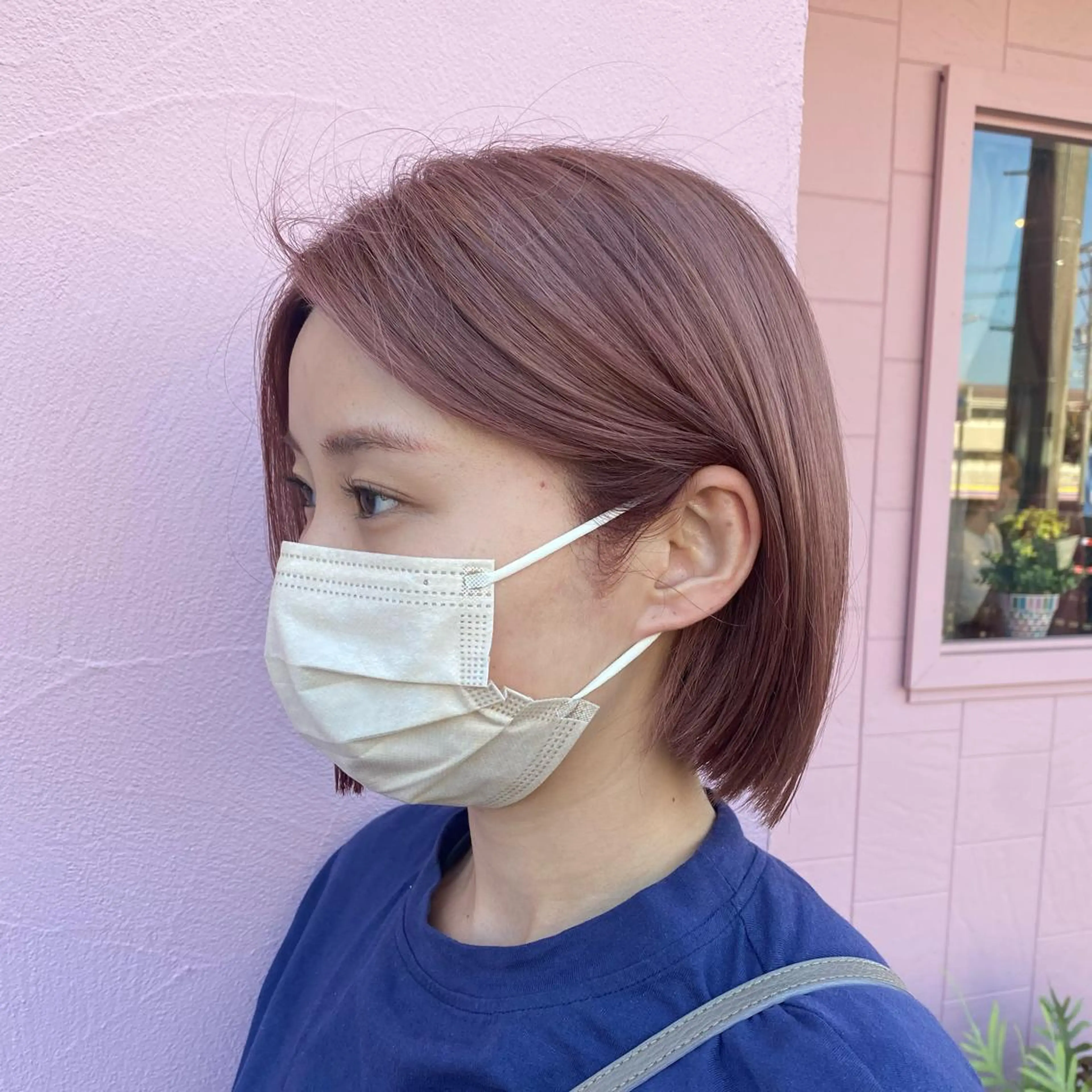 ショート カラー パーマ ヘアアレンジ メンズ メンズバレイヤージュ メンズブリーチ メンズハイライト メンズハイトーン メンズインナーカラー 杏凪💫 透明感カラーのヘアスタイル